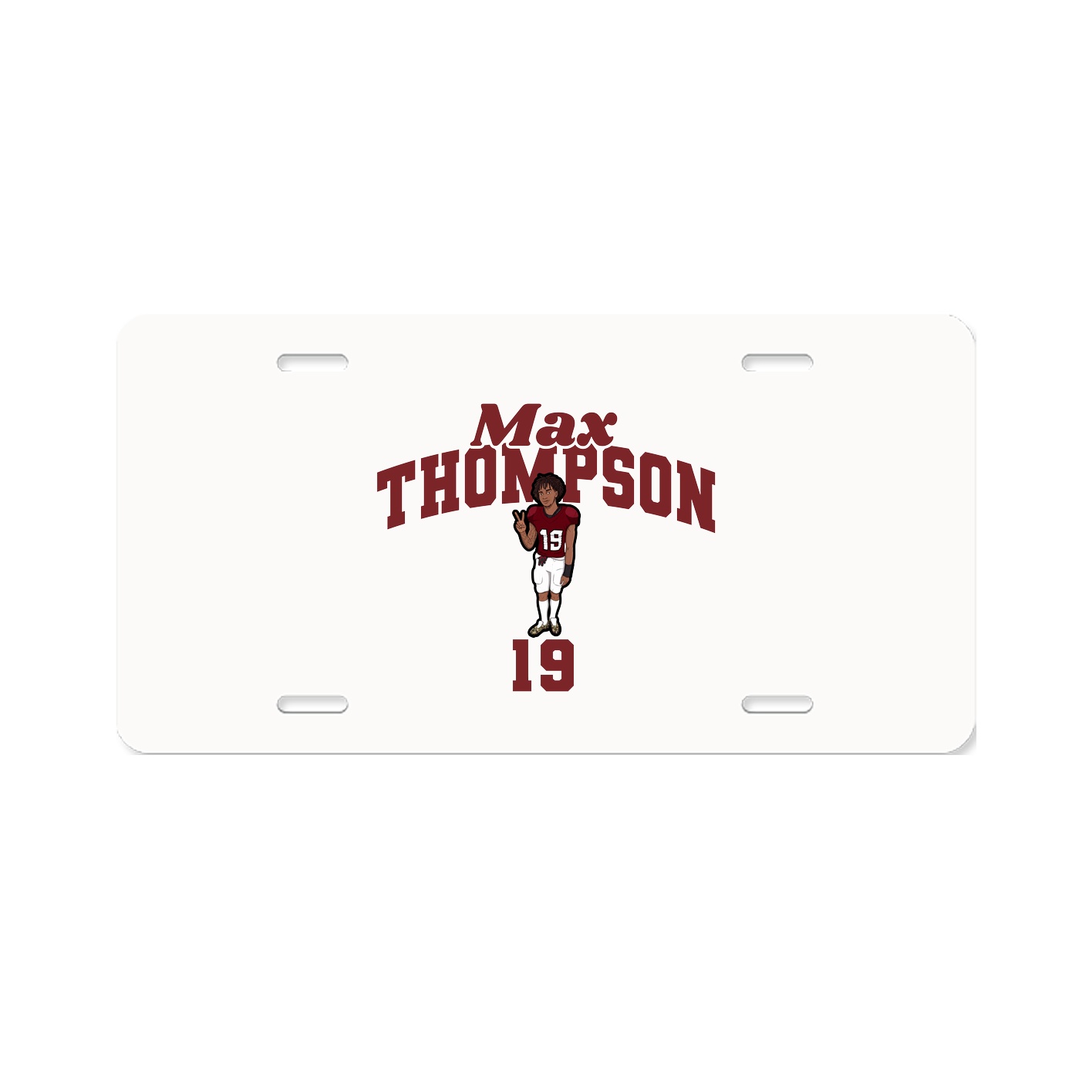 License Plate — Signature Arch in Classic