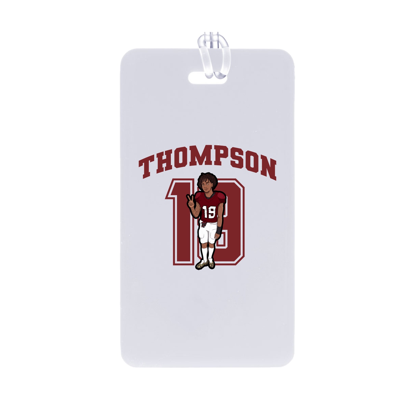 Bag Tag — Number in Classic