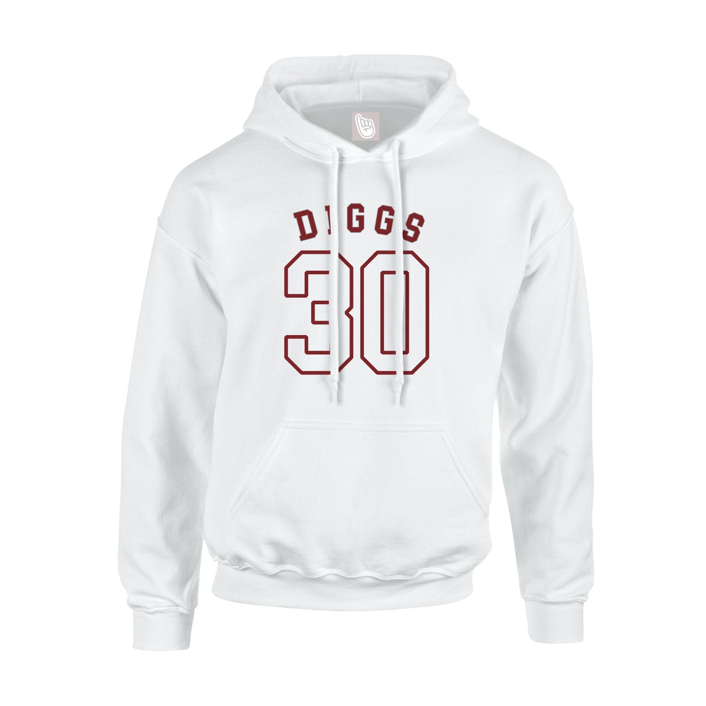 Hoodie — Shirsey Arch in White