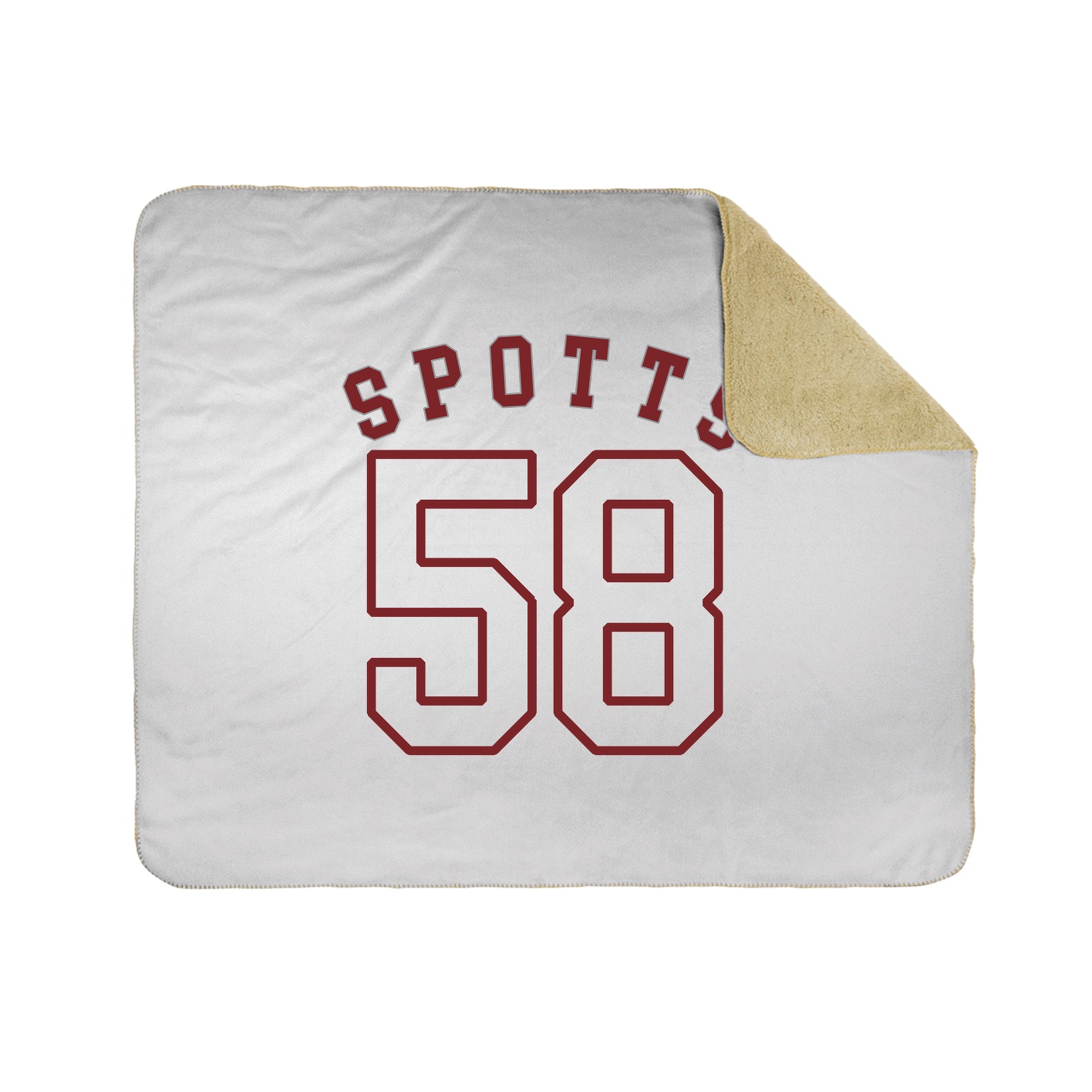 Throw Blanket — Shirsey Arch in White
