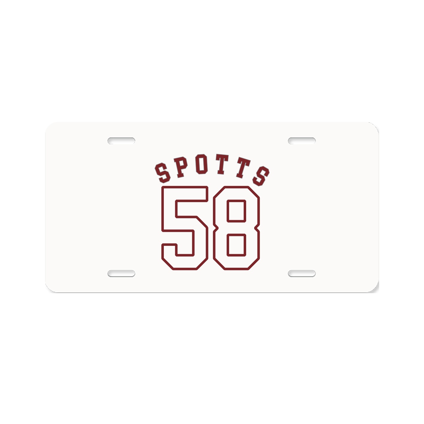 License Plate — Shirsey Arch in Classic