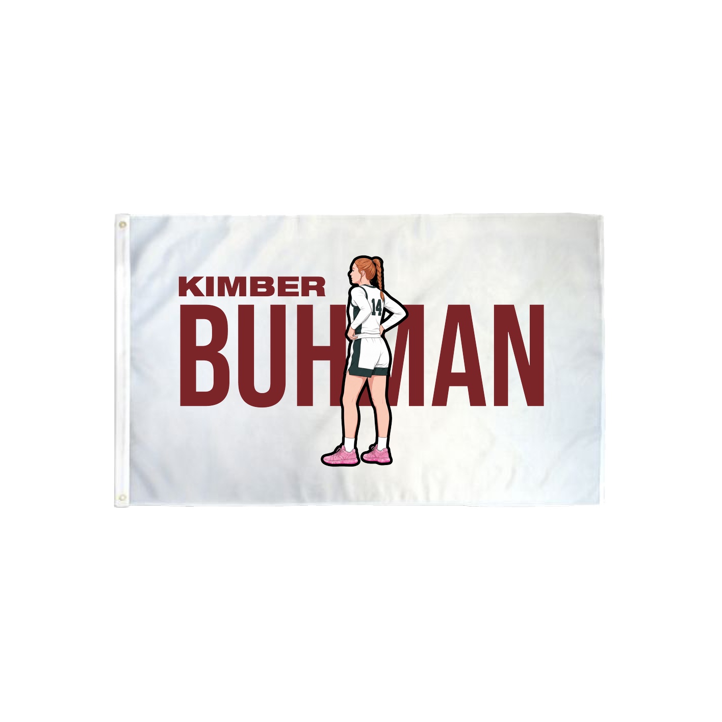 3x5 Flag — Player Name in Classic