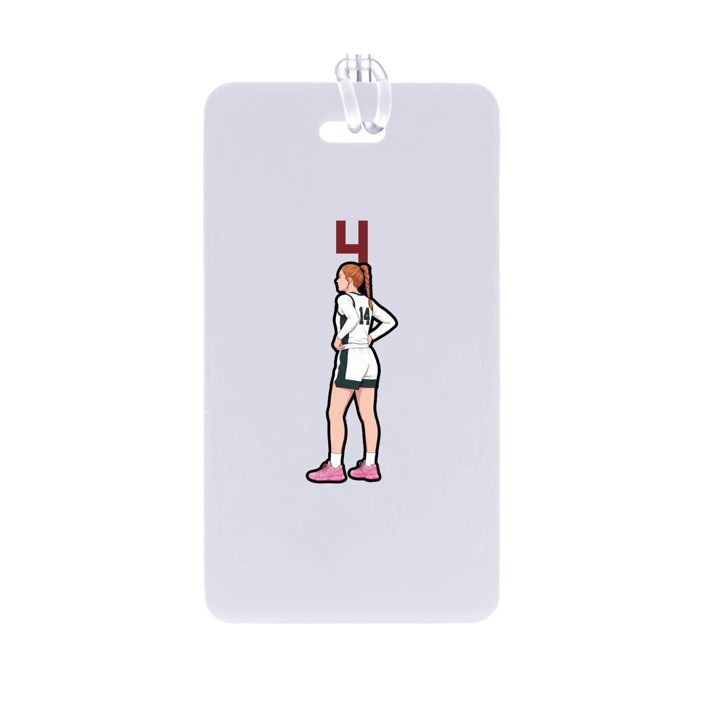 Bag Tag — Number Top in Classic