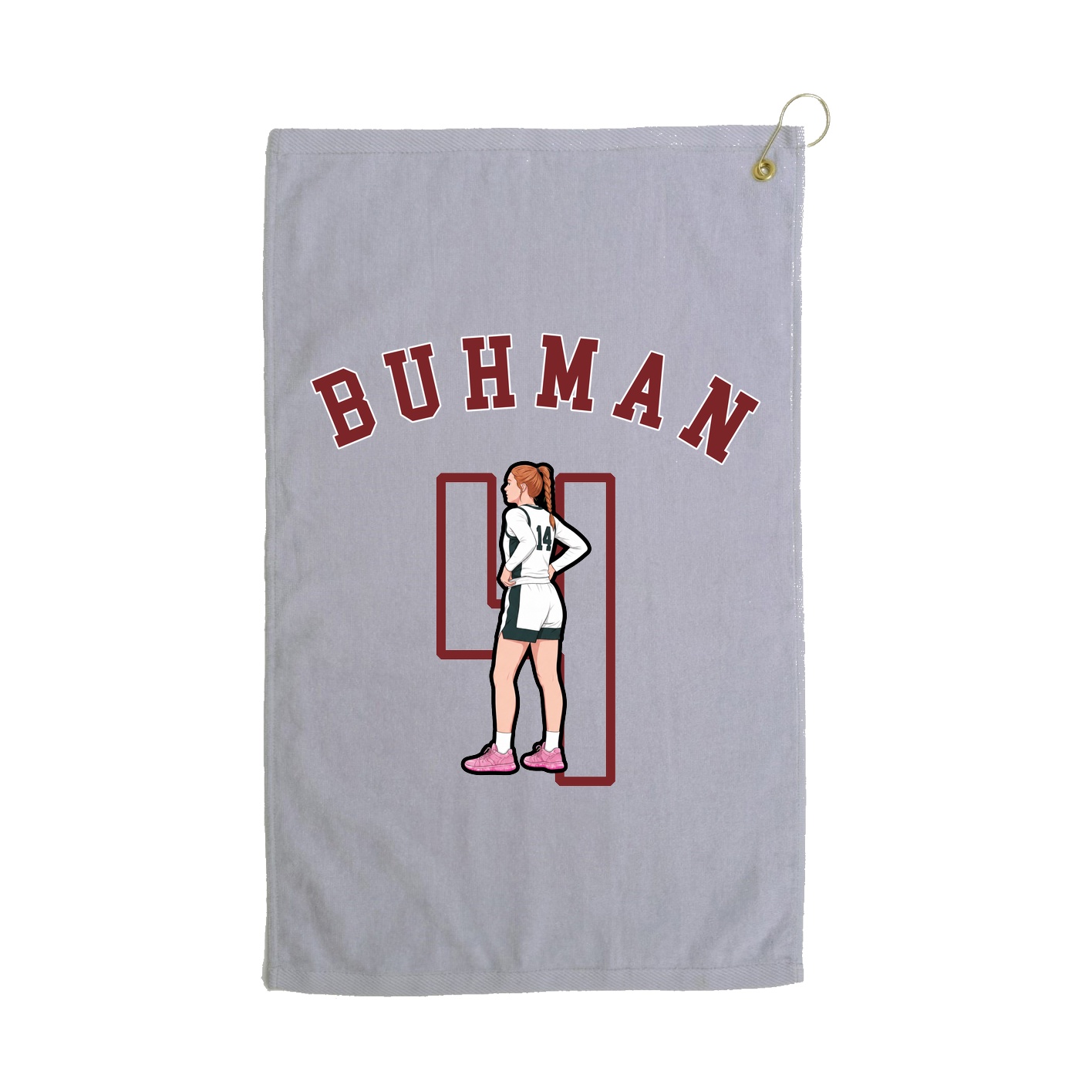 Golf Towel — Shirsey Arch in Grey