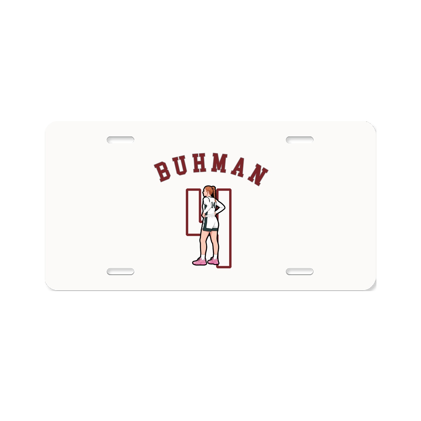 License Plate — Shirsey Arch in Classic
