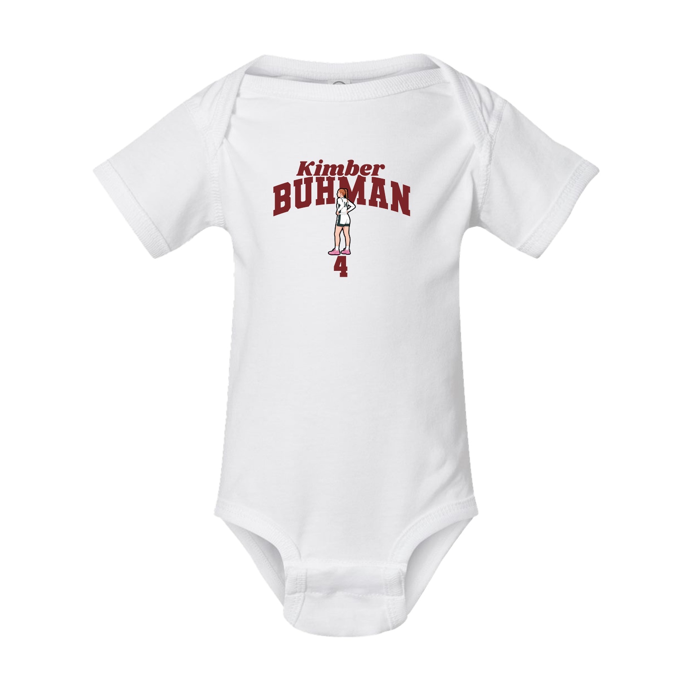 Baby Onesie — Signature Arch in White