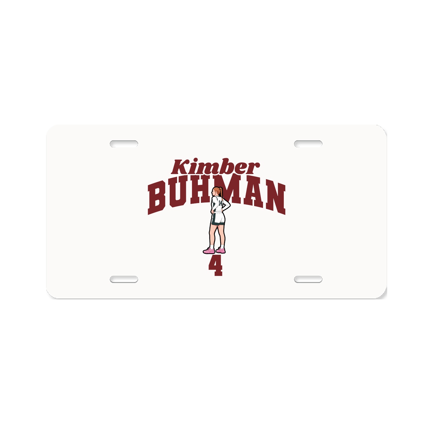 License Plate — Signature Arch in Classic