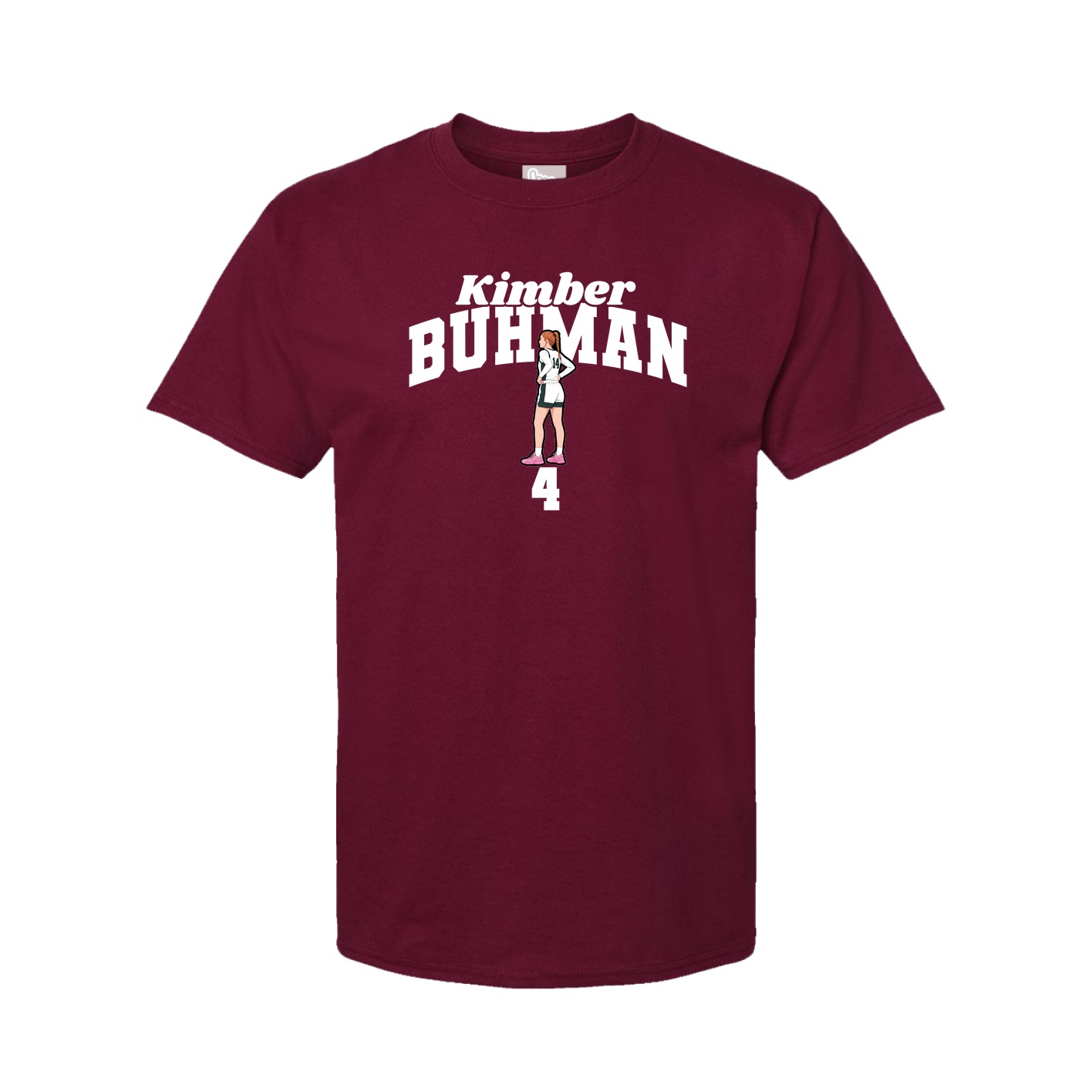 Youth Tee — Signature Arch in Cardinal
