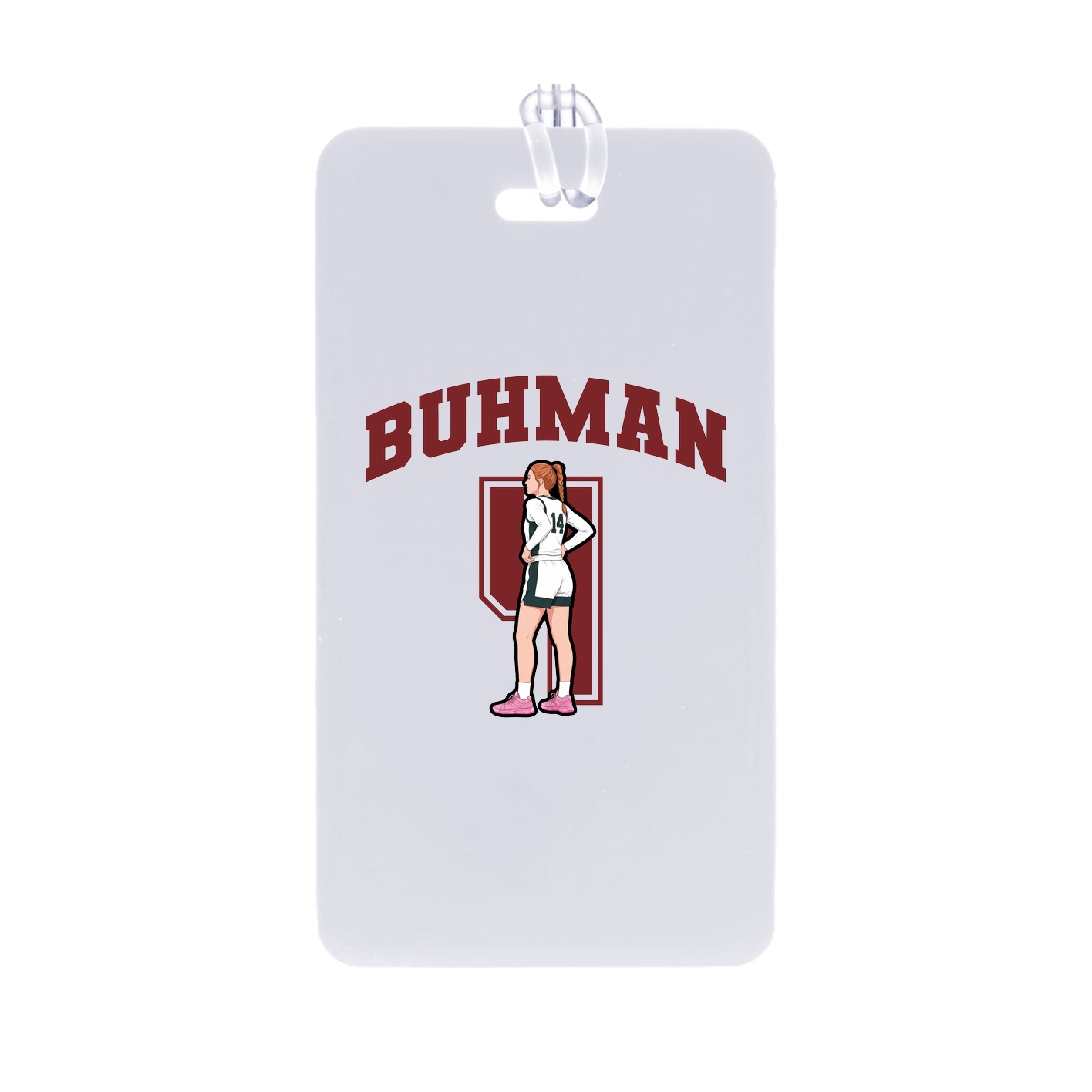 Bag Tag — Number in Classic