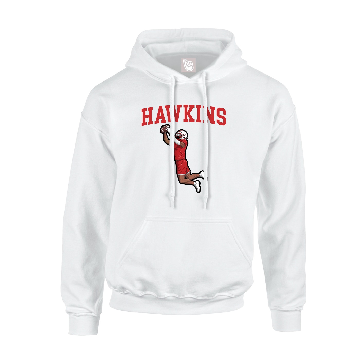 Hoodie — Shirsey in White