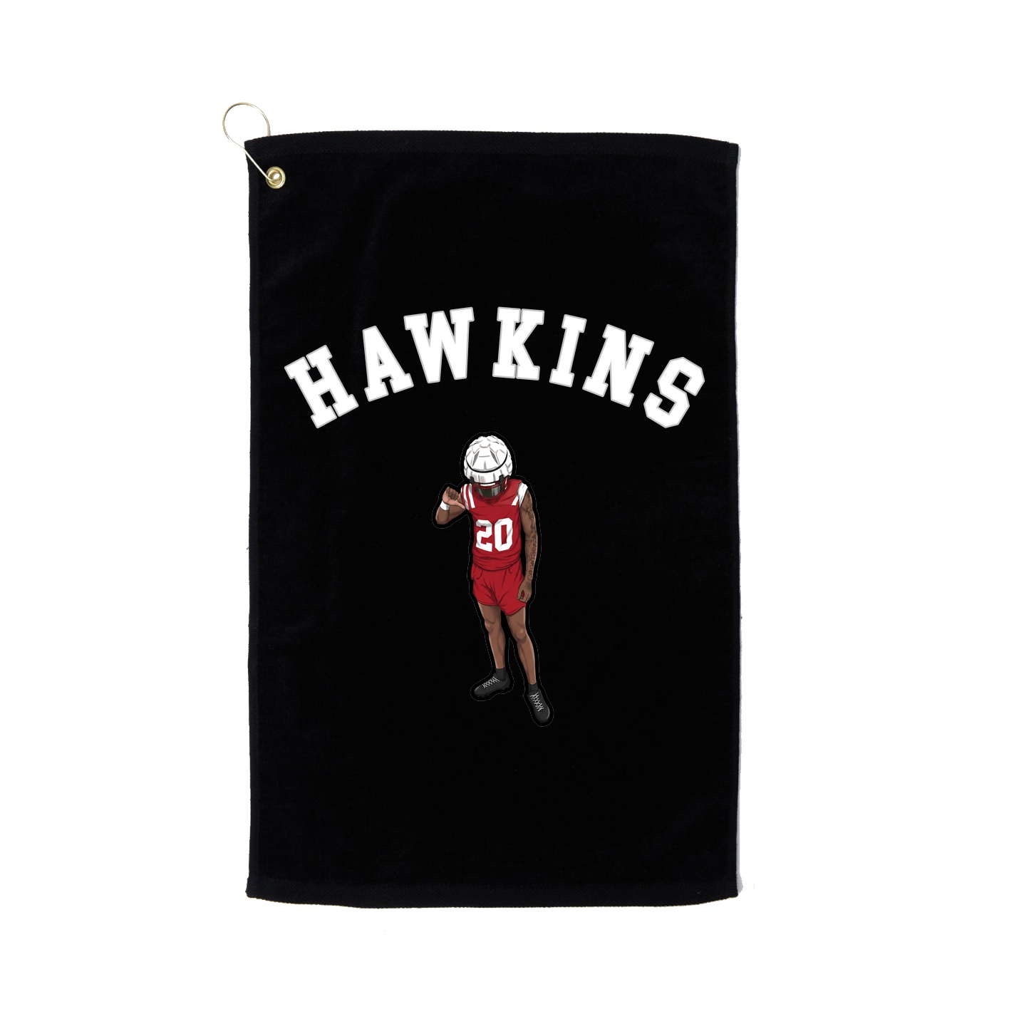 Golf Towel — Shirsey Arch in Black