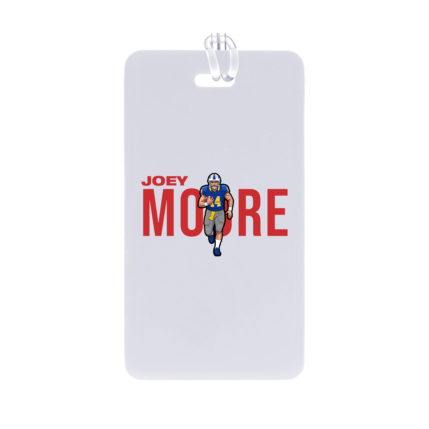 Bag Tag — Player Name in Classic