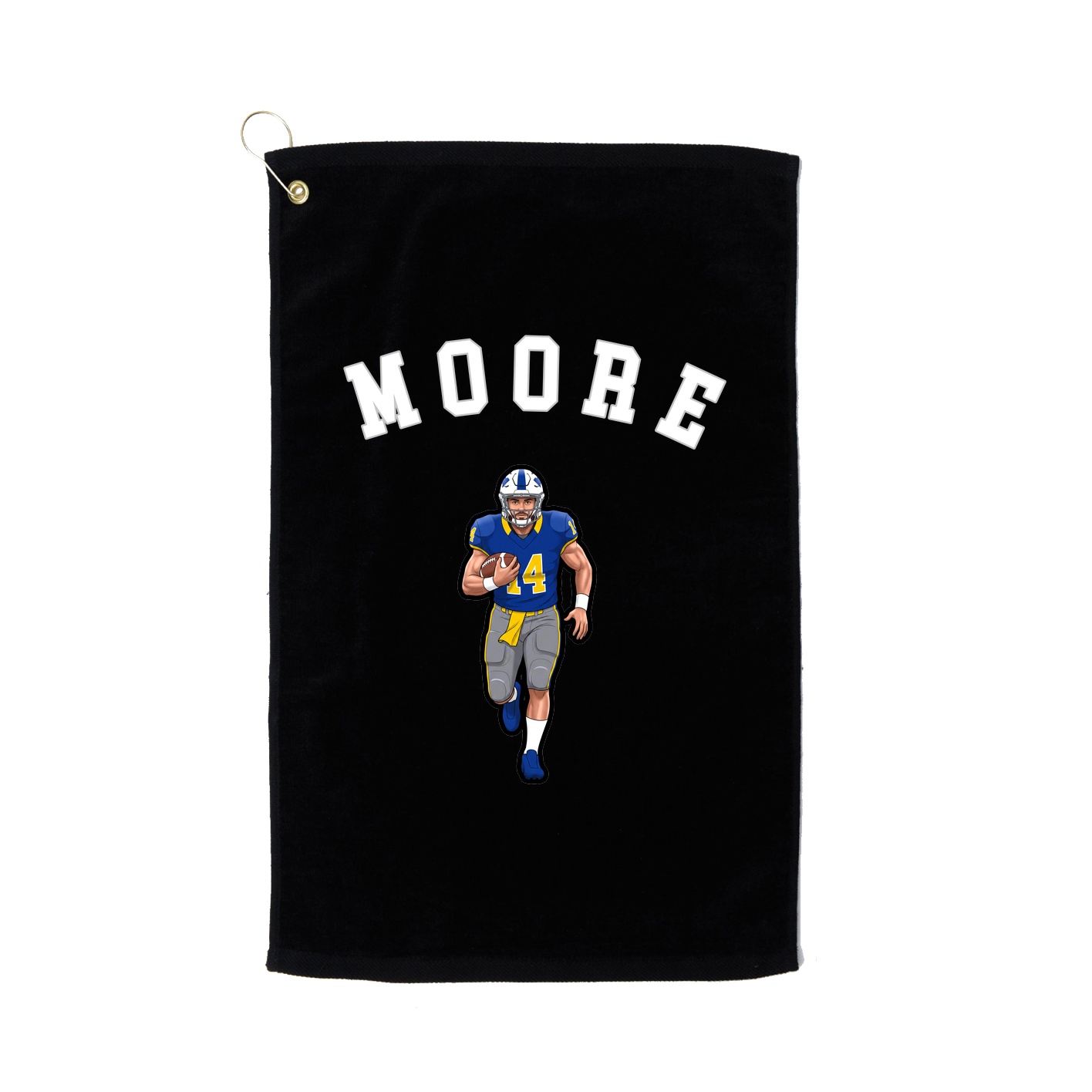 Golf Towel — Shirsey Arch in Black