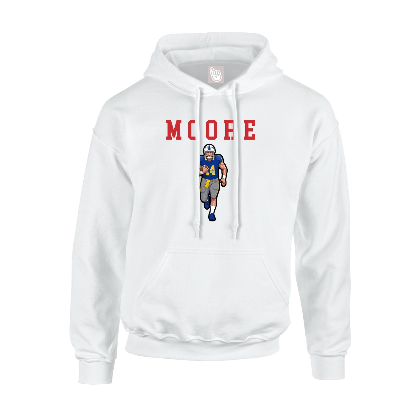 Youth Hoodie — Shirsey in White