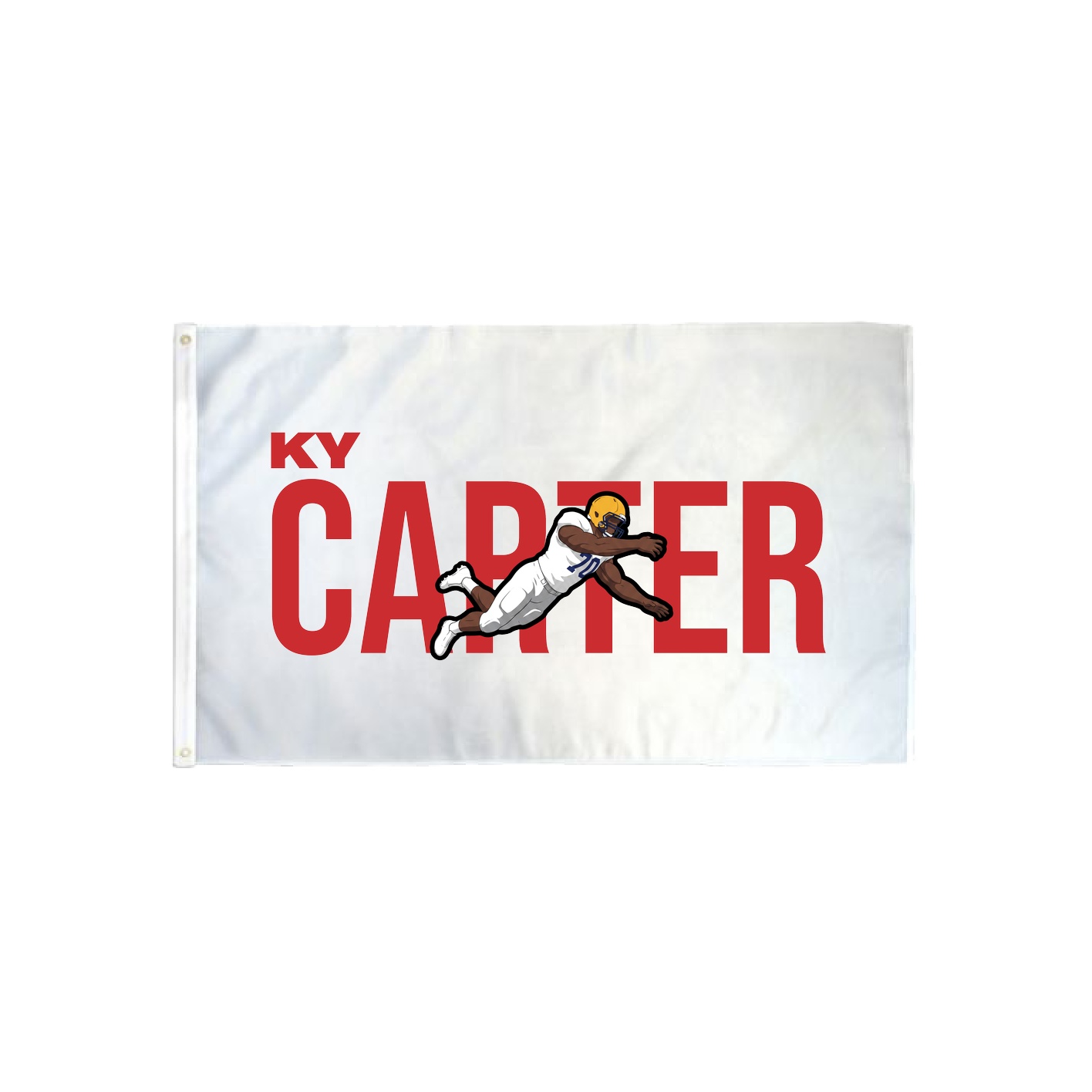 3x5 Flag — Player Name in Classic