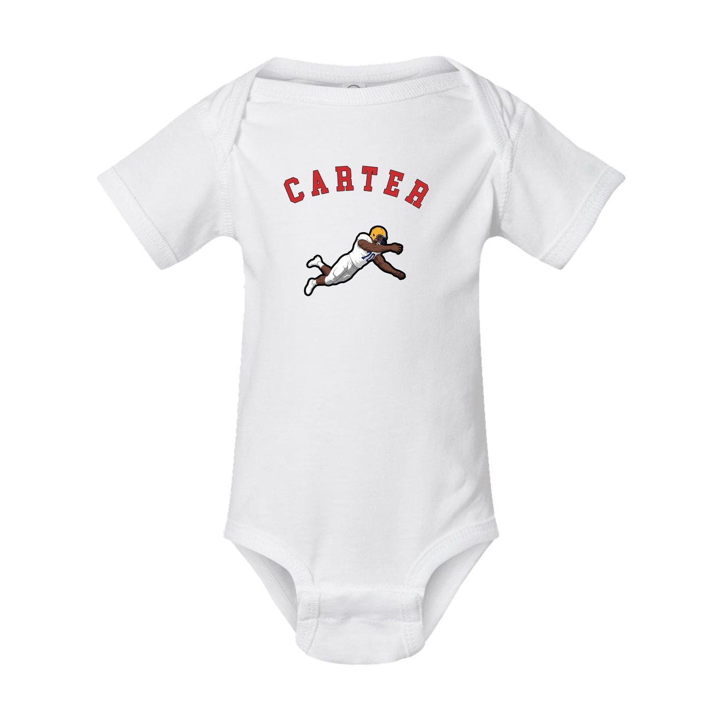 Baby Onesie — Shirsey Arch in White