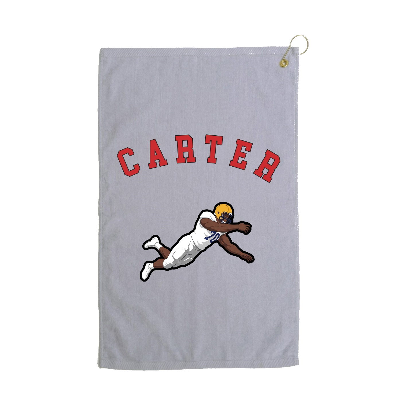 Golf Towel — Shirsey Arch in Grey