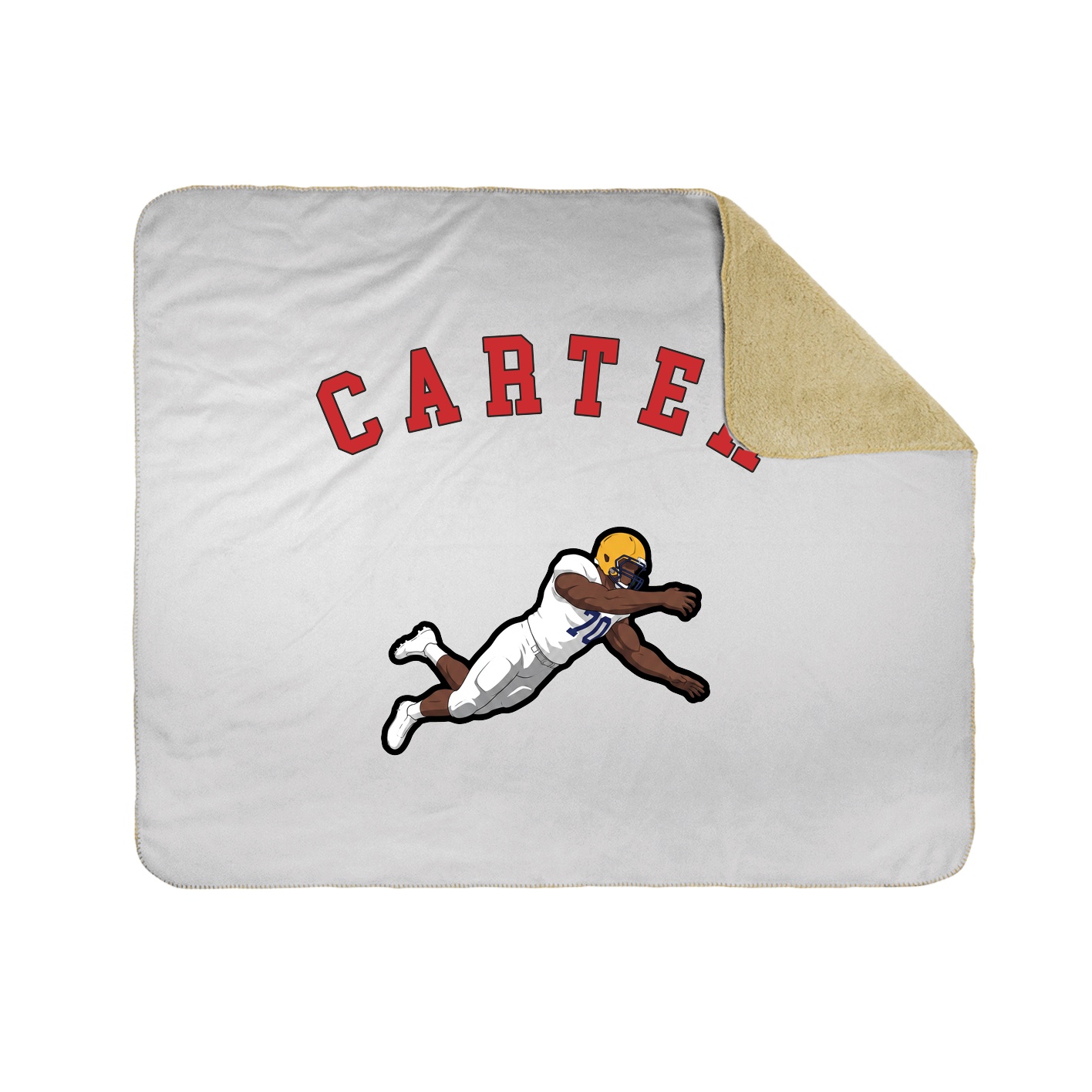 Throw Blanket — Shirsey Arch in White