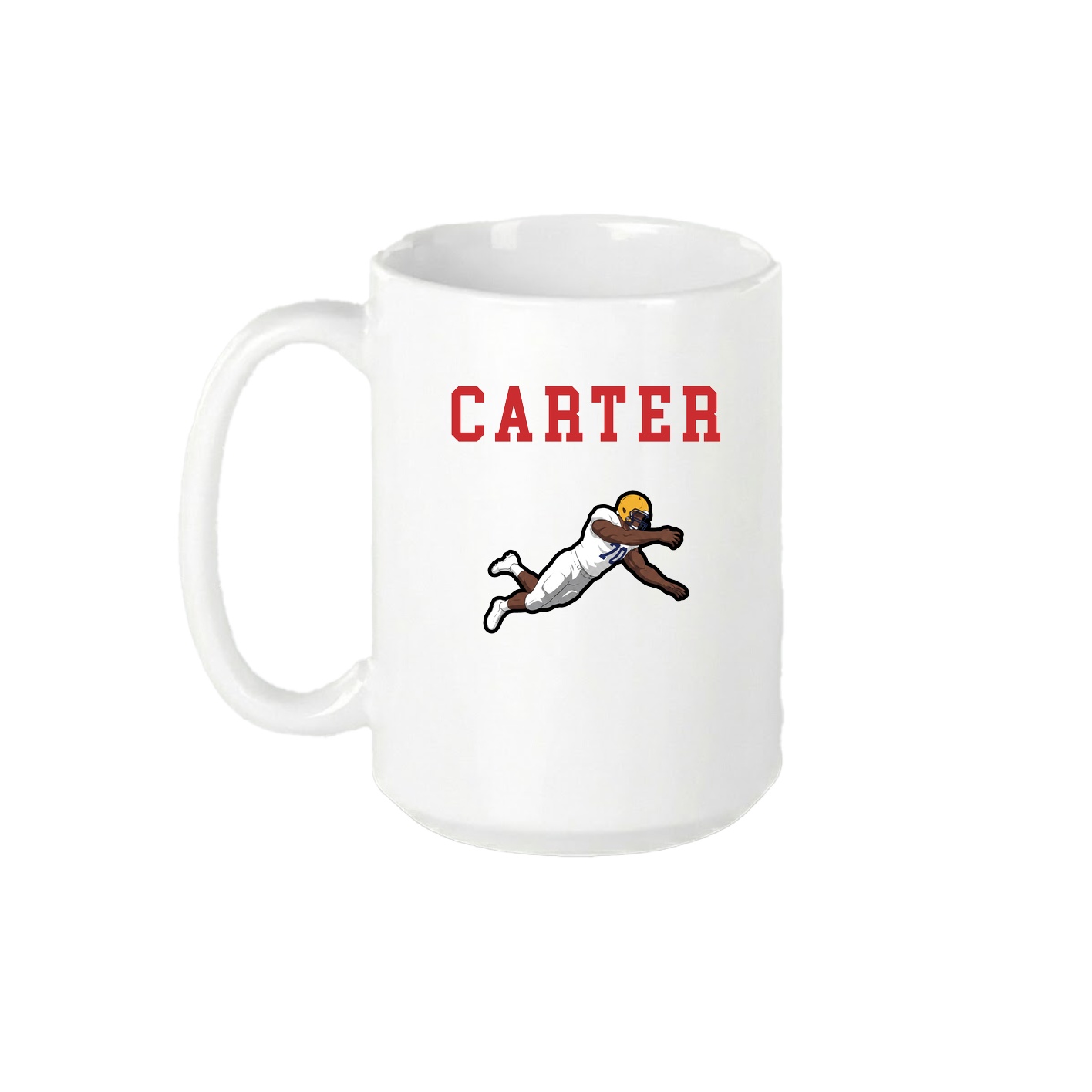 15oz Coffee Mug — Shirsey in White