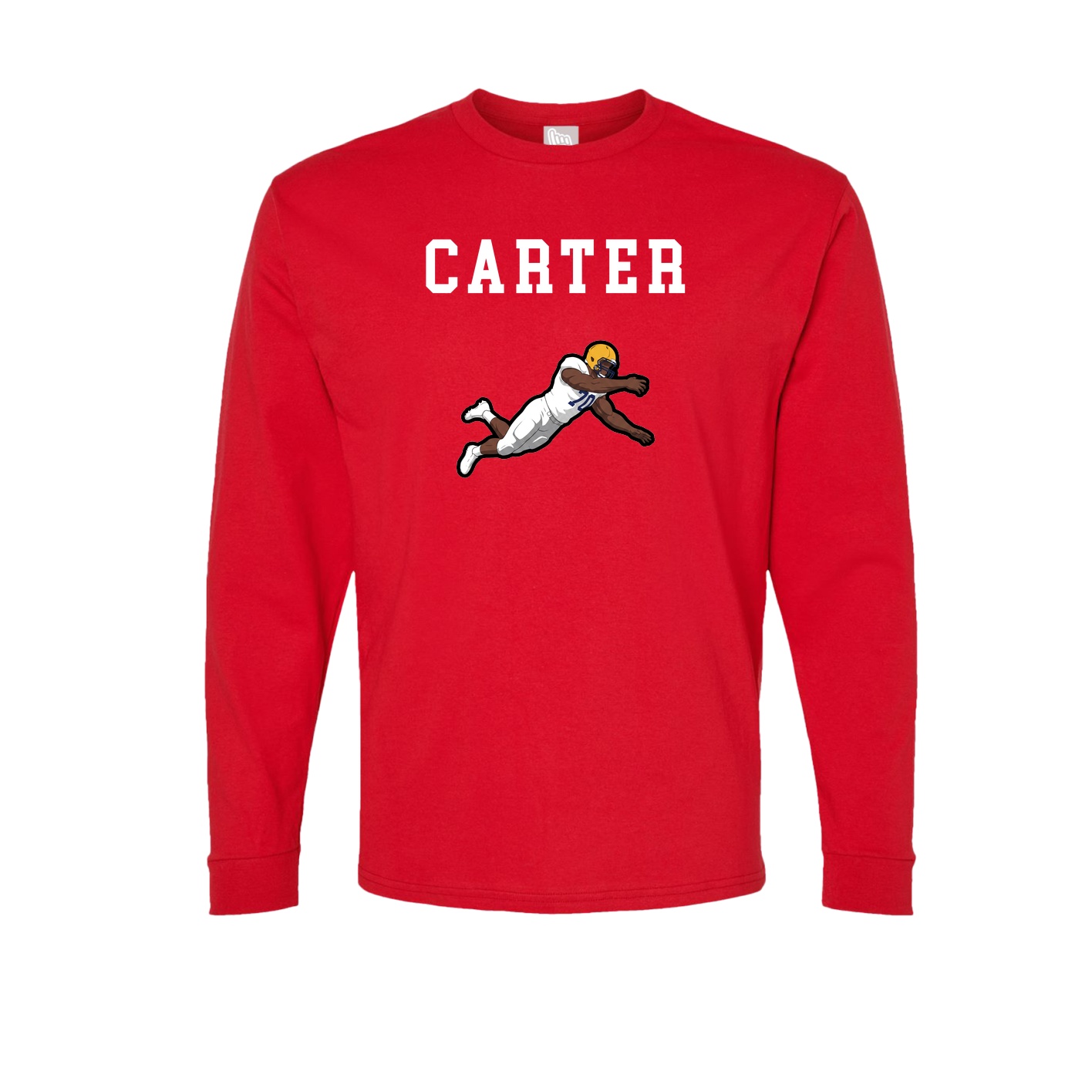 Long Sleeve Tee — Shirsey in Red