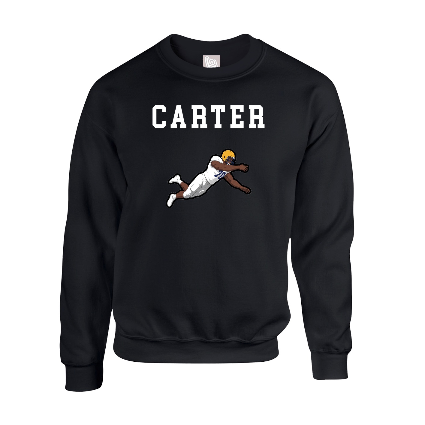 Fleece Crew — Shirsey in Black