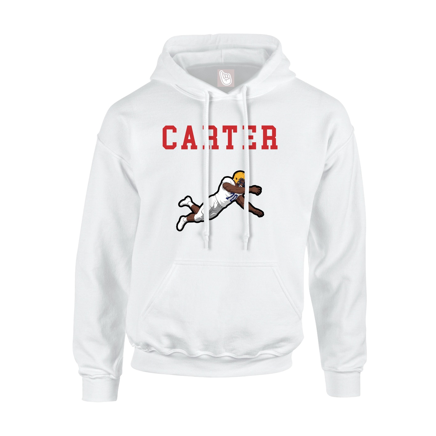 Youth Hoodie — Shirsey in White