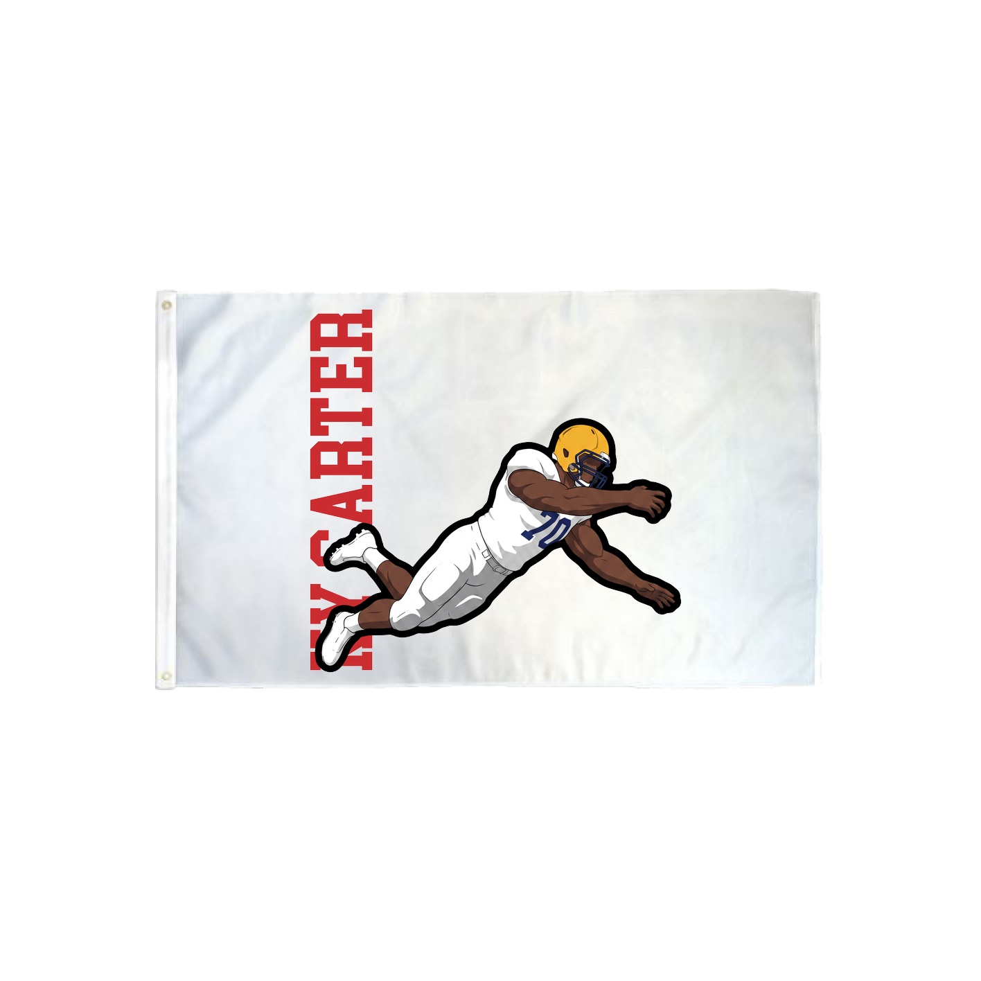 3x5 Flag — Name Vertical in Classic