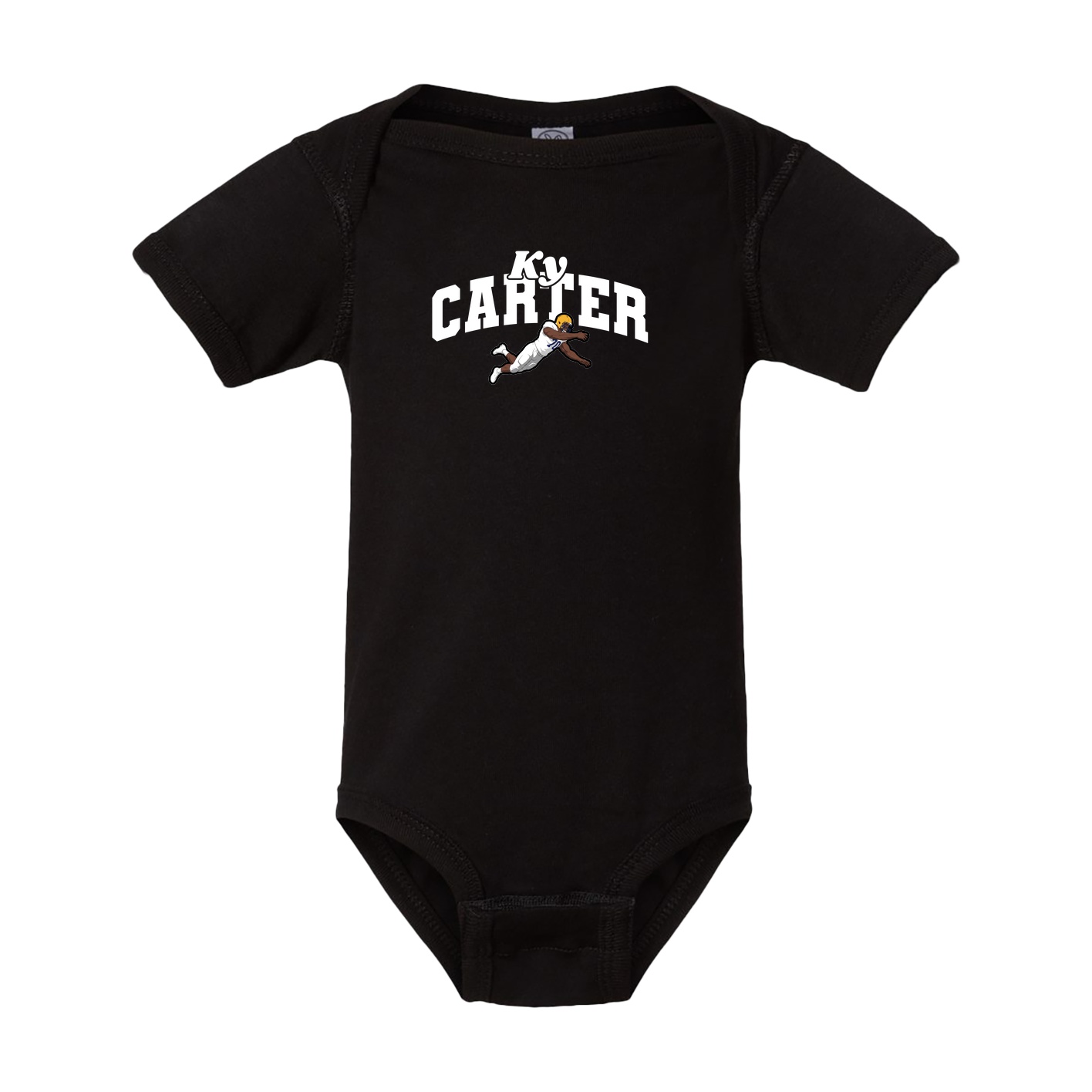Baby Onesie — Signature Arch in Black