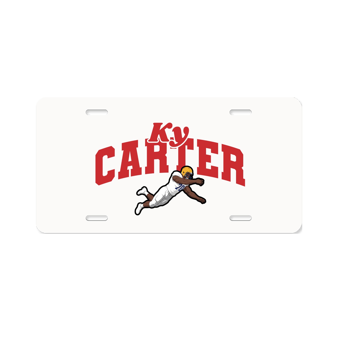 License Plate — Signature Arch in Classic