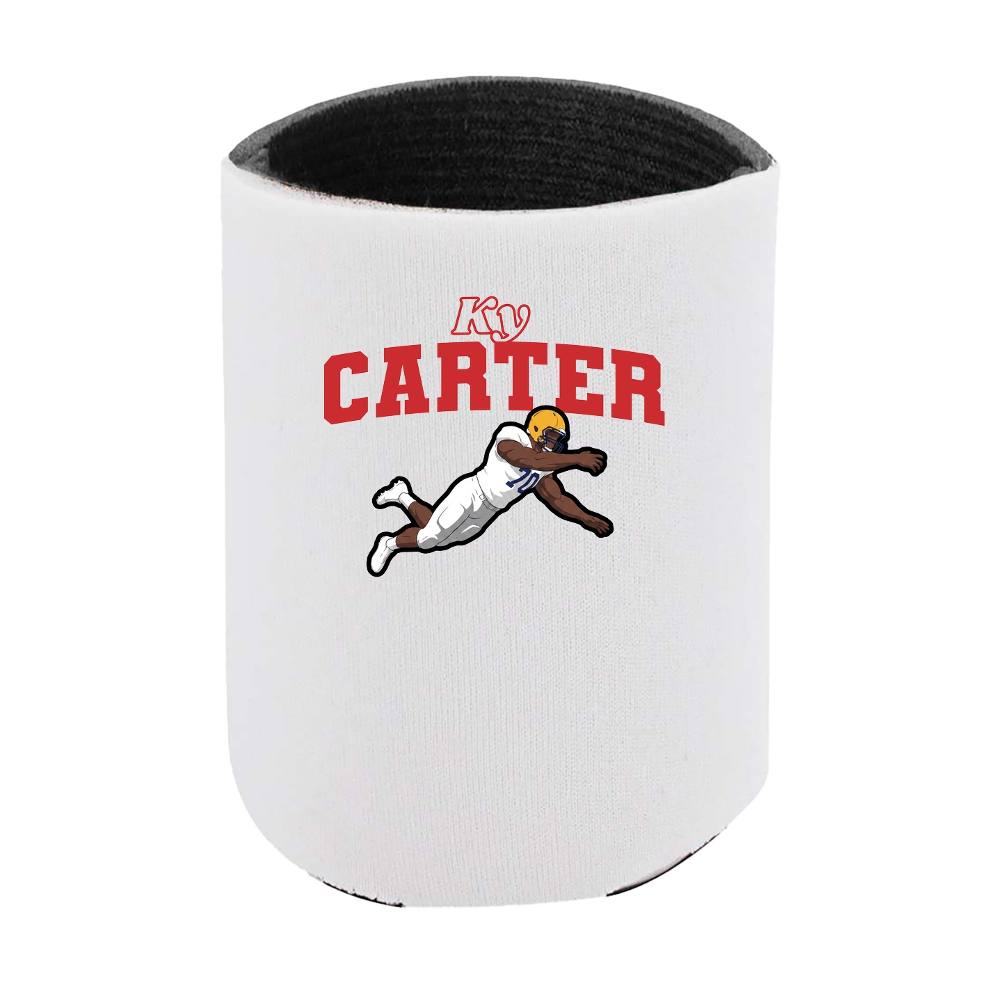 Can Holder — Name Arch in White