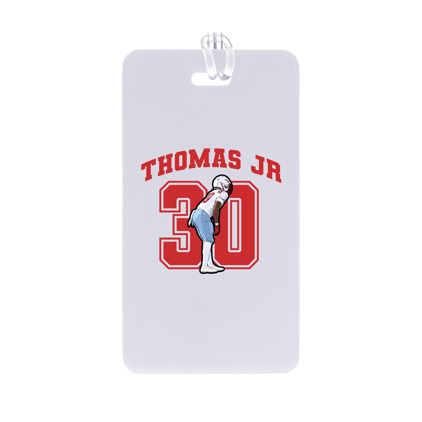 Bag Tag — Number in Classic