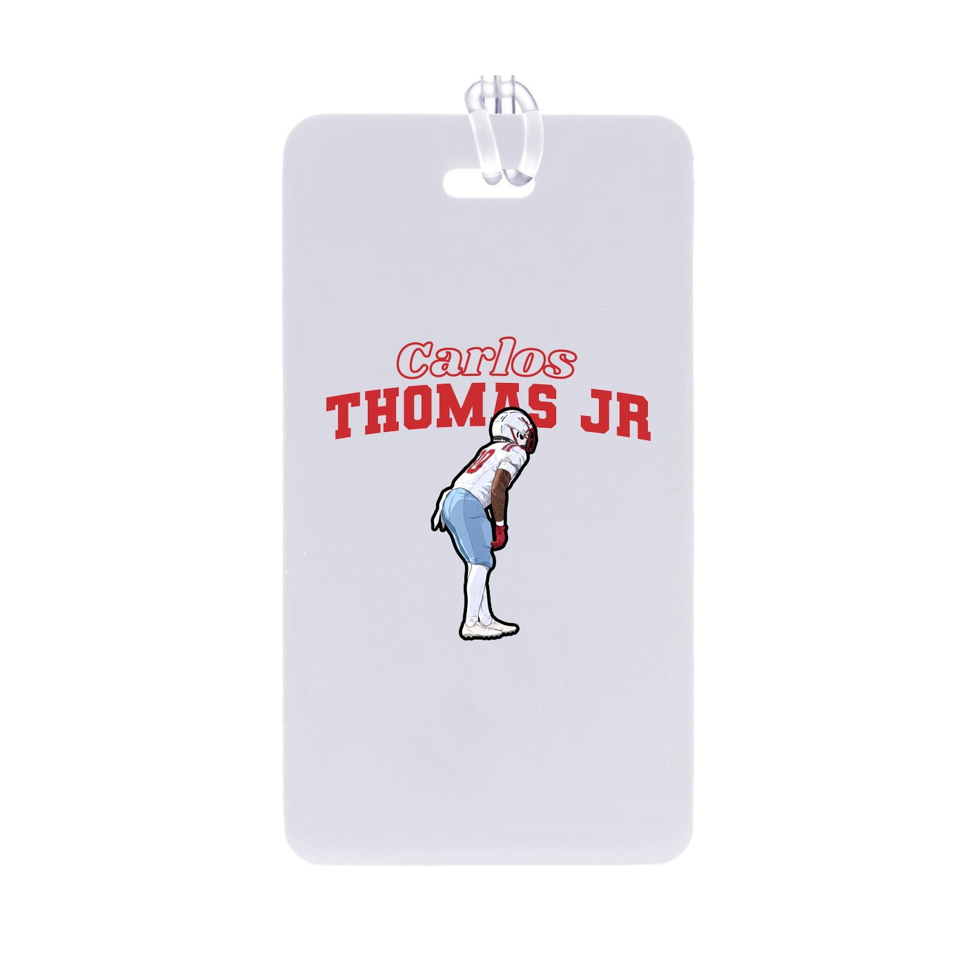 Bag Tag — Name Arch in Classic