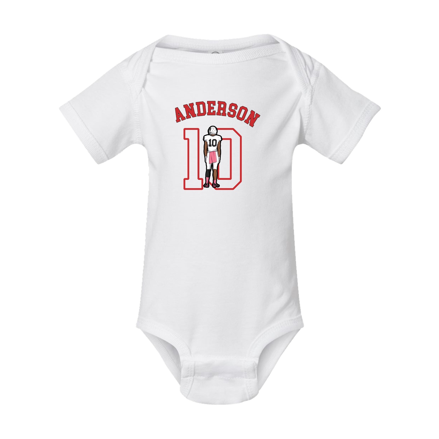Baby Onesie — Shirsey Arch in White