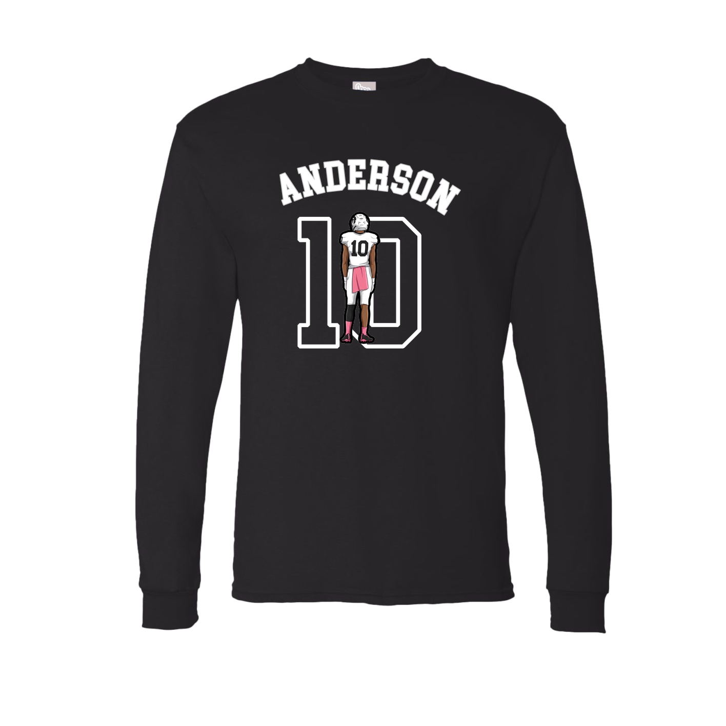 Long Sleeve Tee — Shirsey Arch in Black