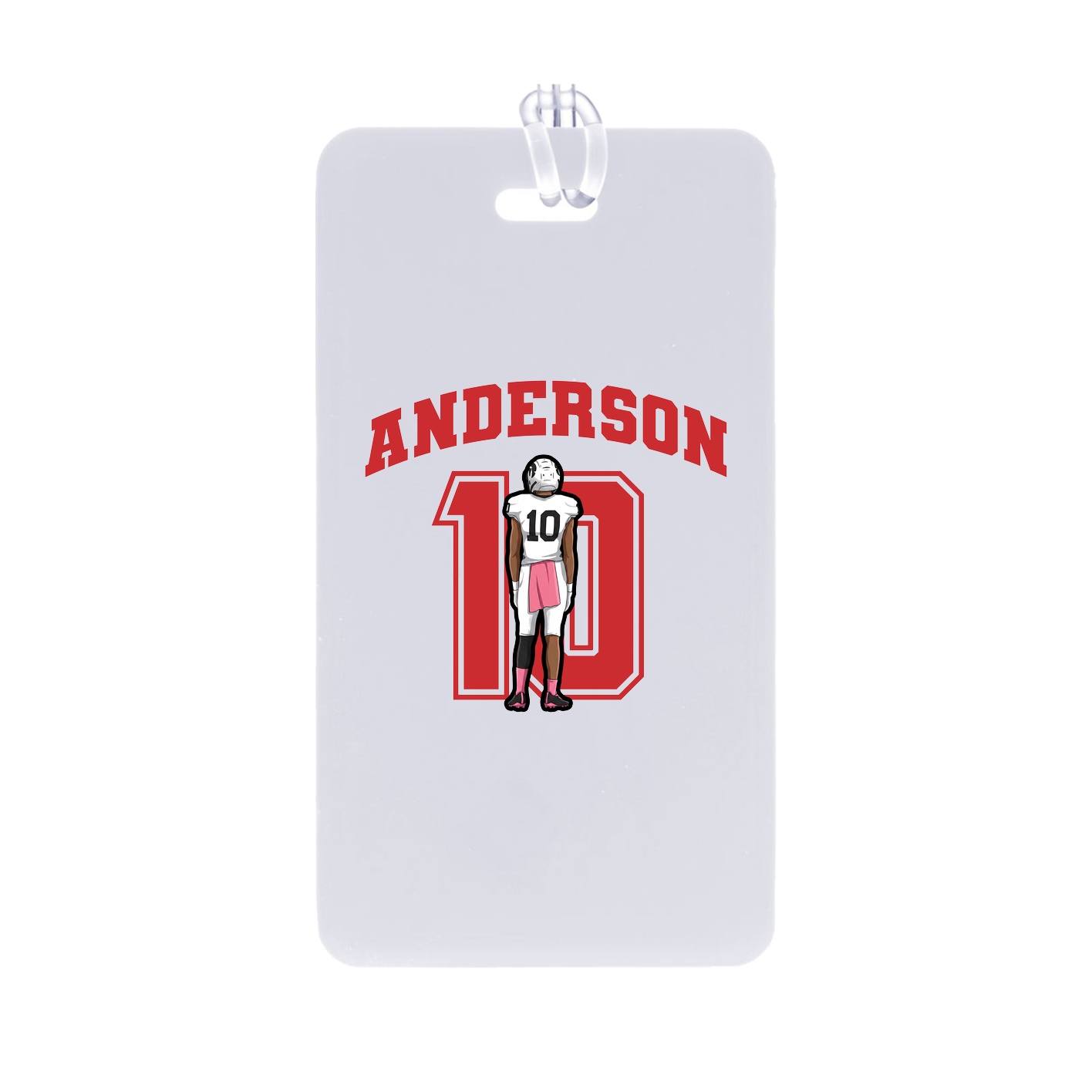 Bag Tag — Number in Classic