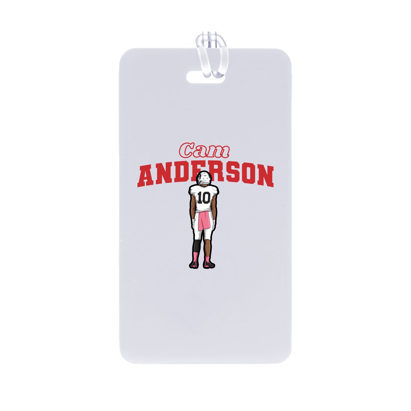 Bag Tag — Name Arch in Classic