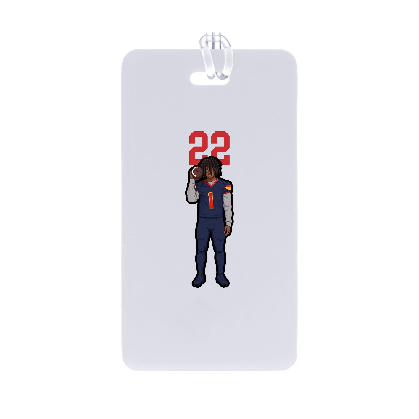 Bag Tag — Number Top in Classic