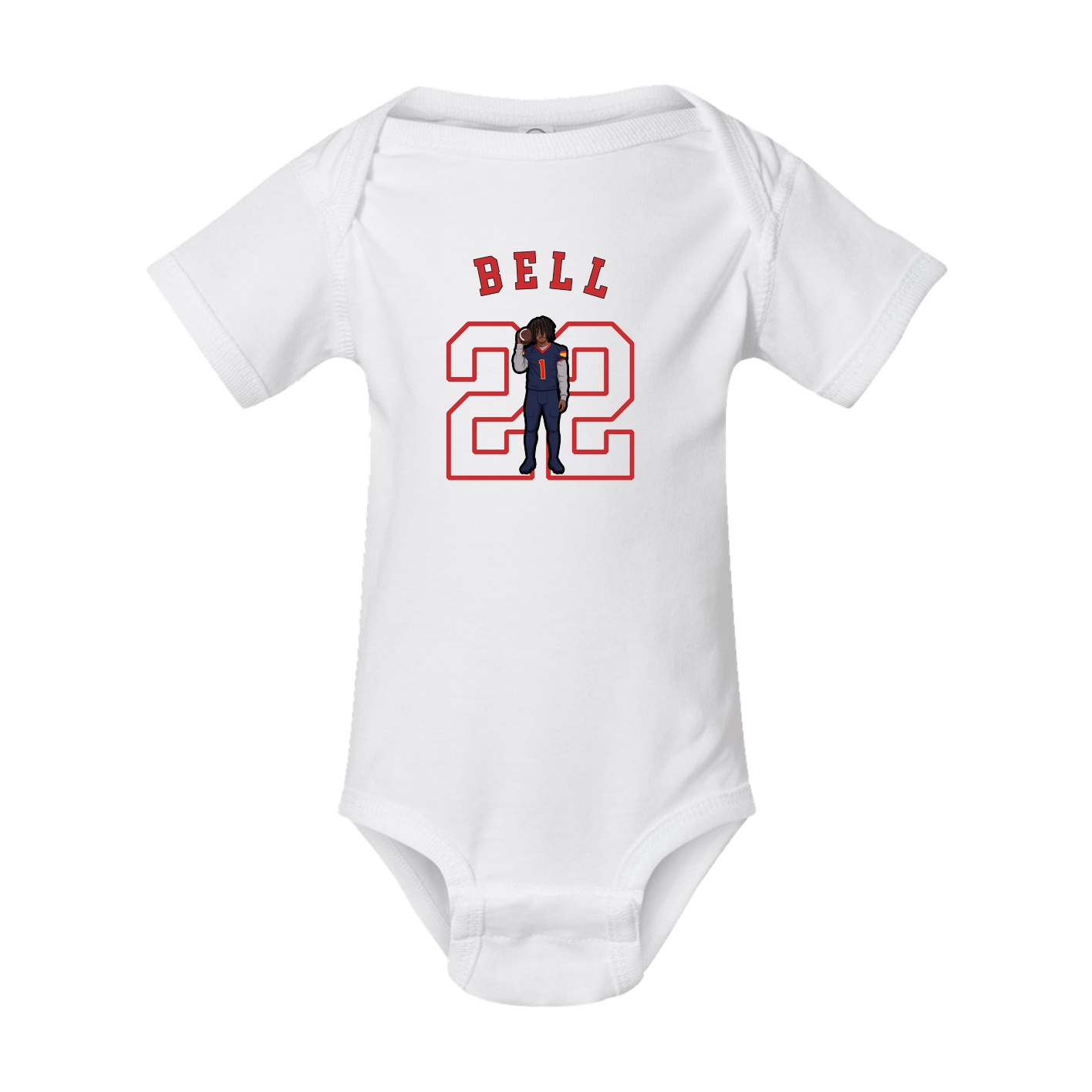 Baby Onesie — Shirsey Arch in White