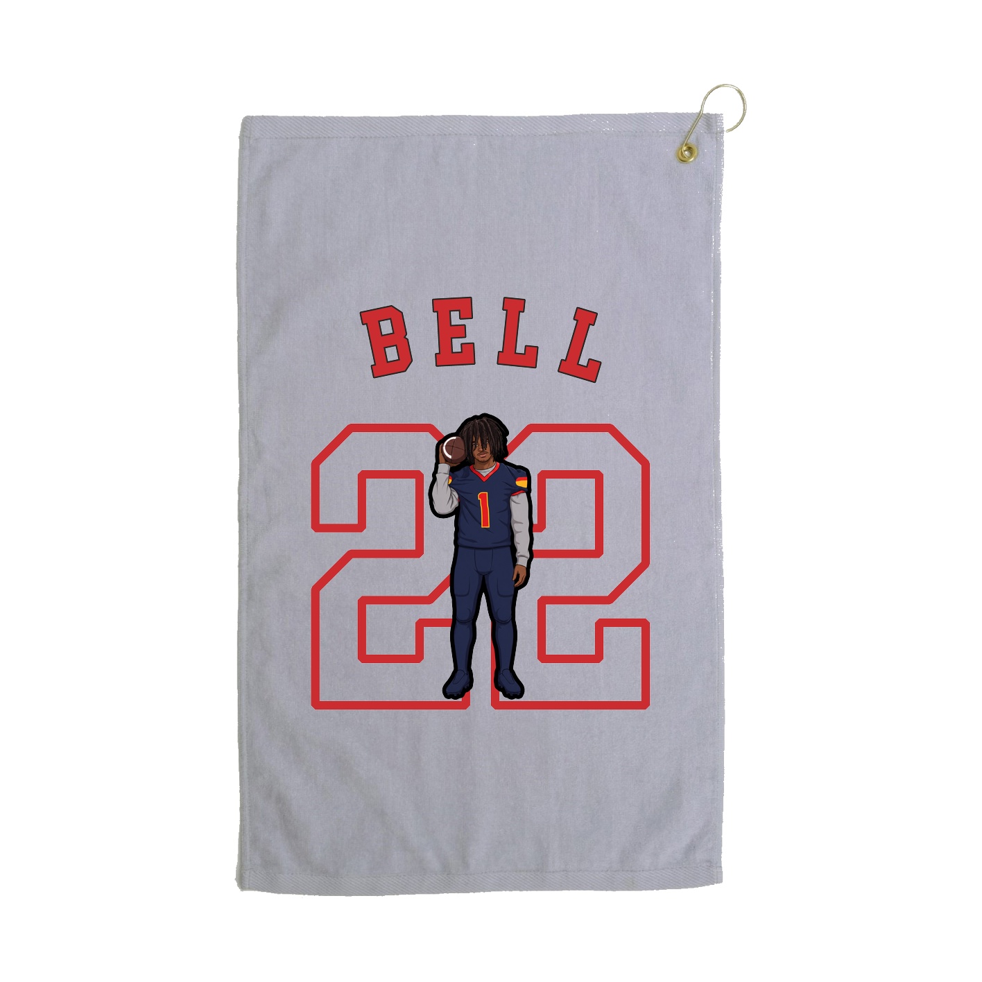 Golf Towel — Shirsey Arch in Grey