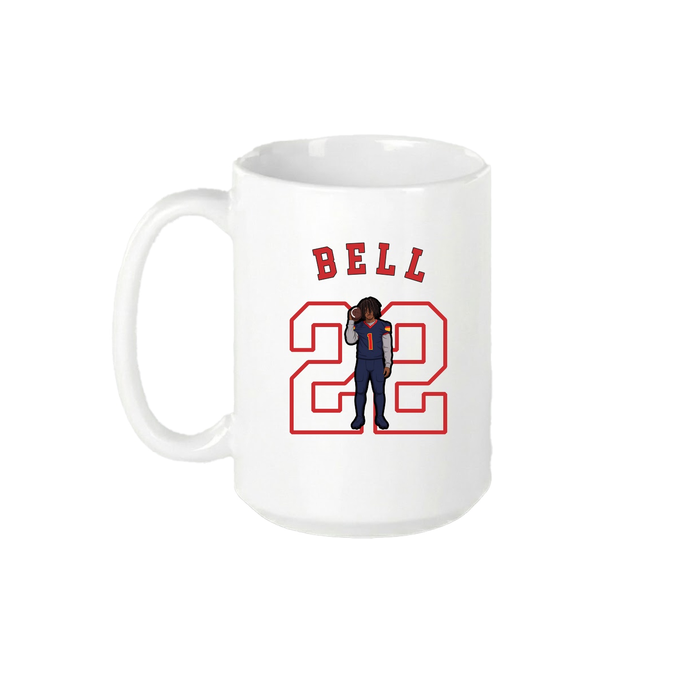 15oz Coffee Mug — Shirsey Arch in White