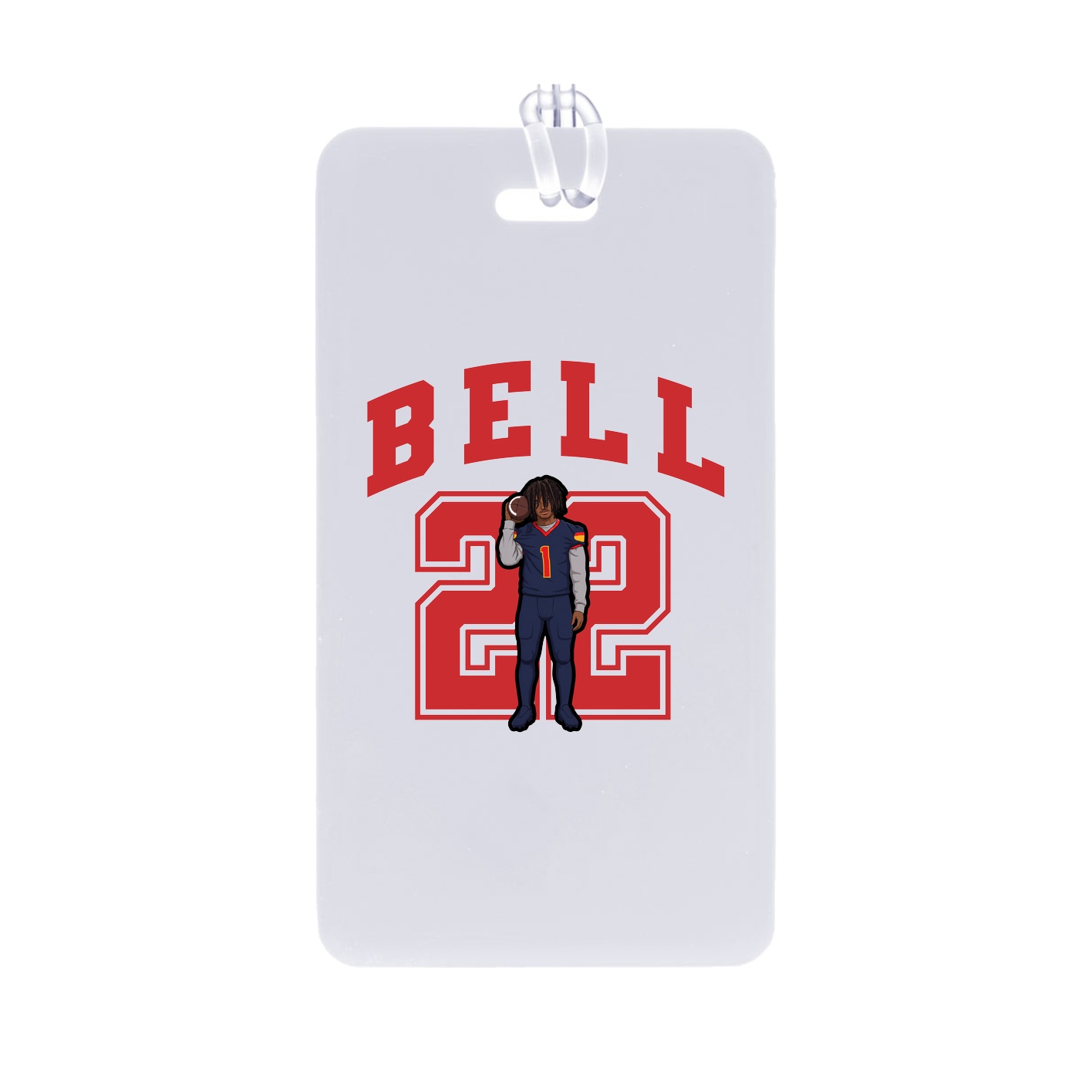Bag Tag — Number in Classic
