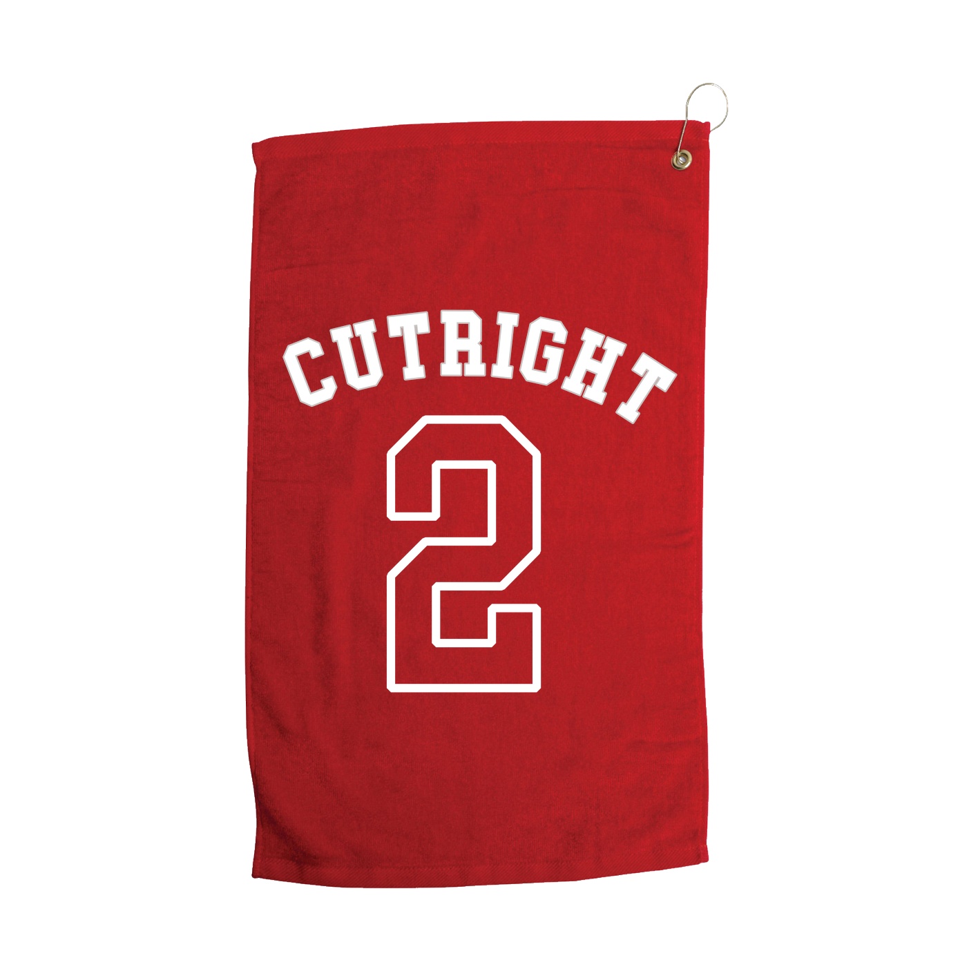 Golf Towel — Shirsey Arch in Red