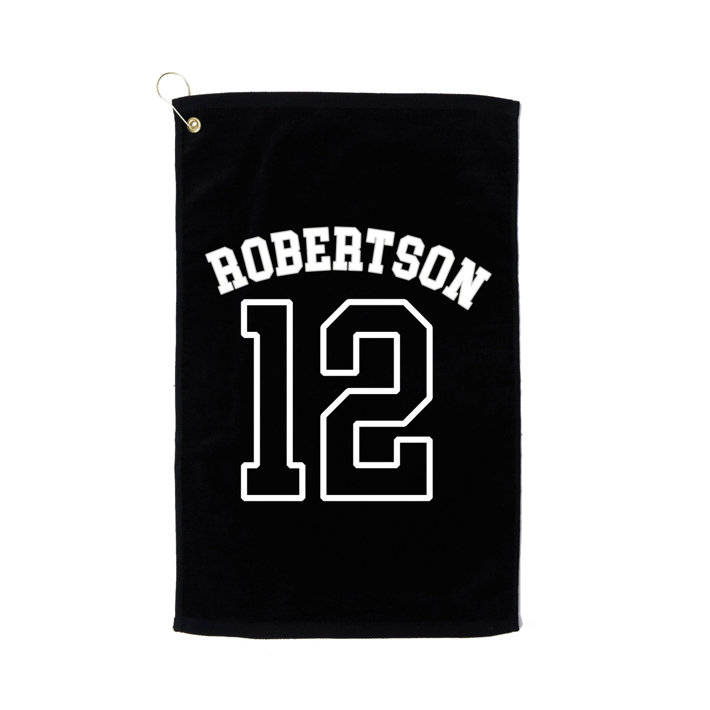 Golf Towel — Shirsey Arch in Black