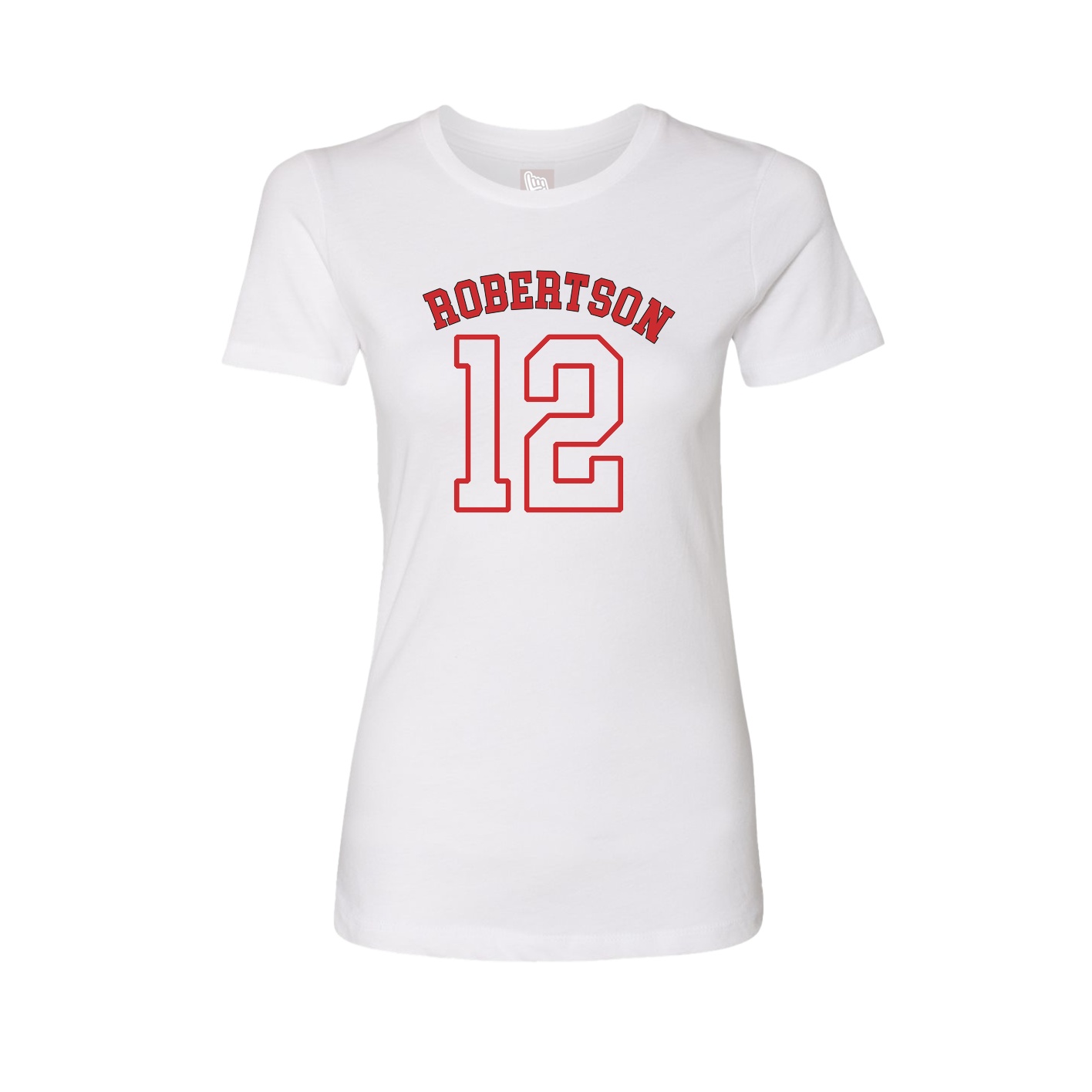 Womens Tee — Shirsey Arch in White