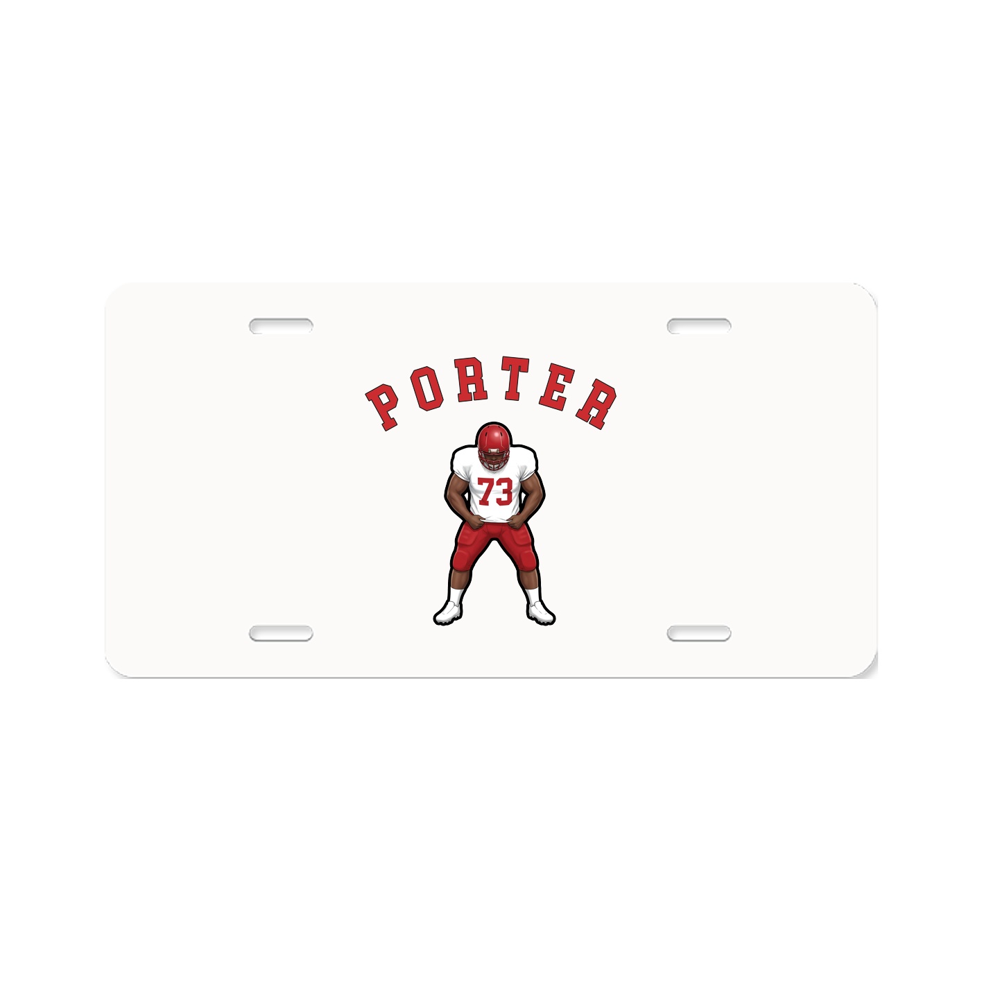 License Plate — Shirsey Arch in Classic