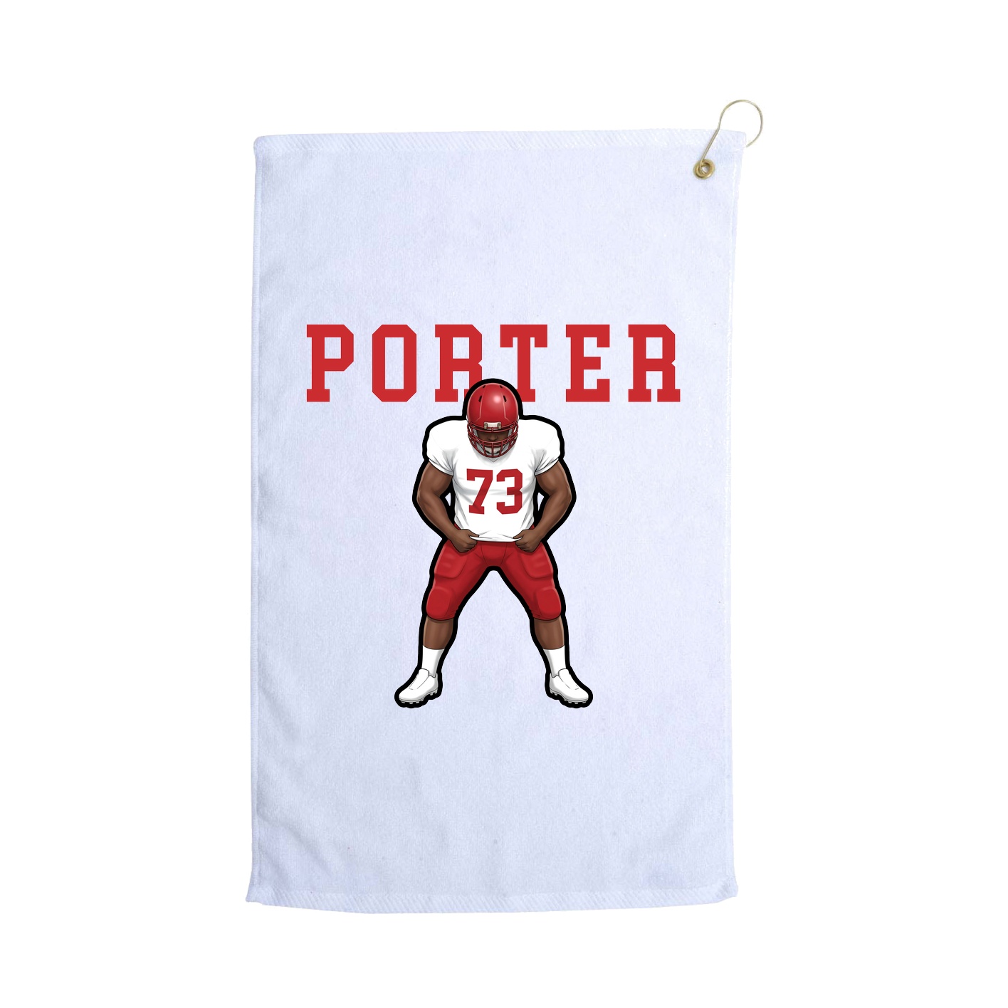 Golf Towel — Shirsey in White