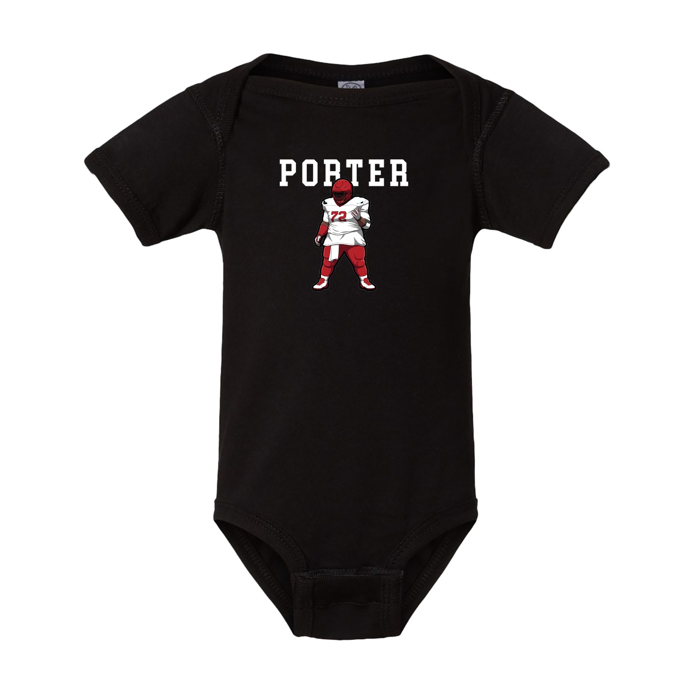 Baby Onesie — Shirsey in Black