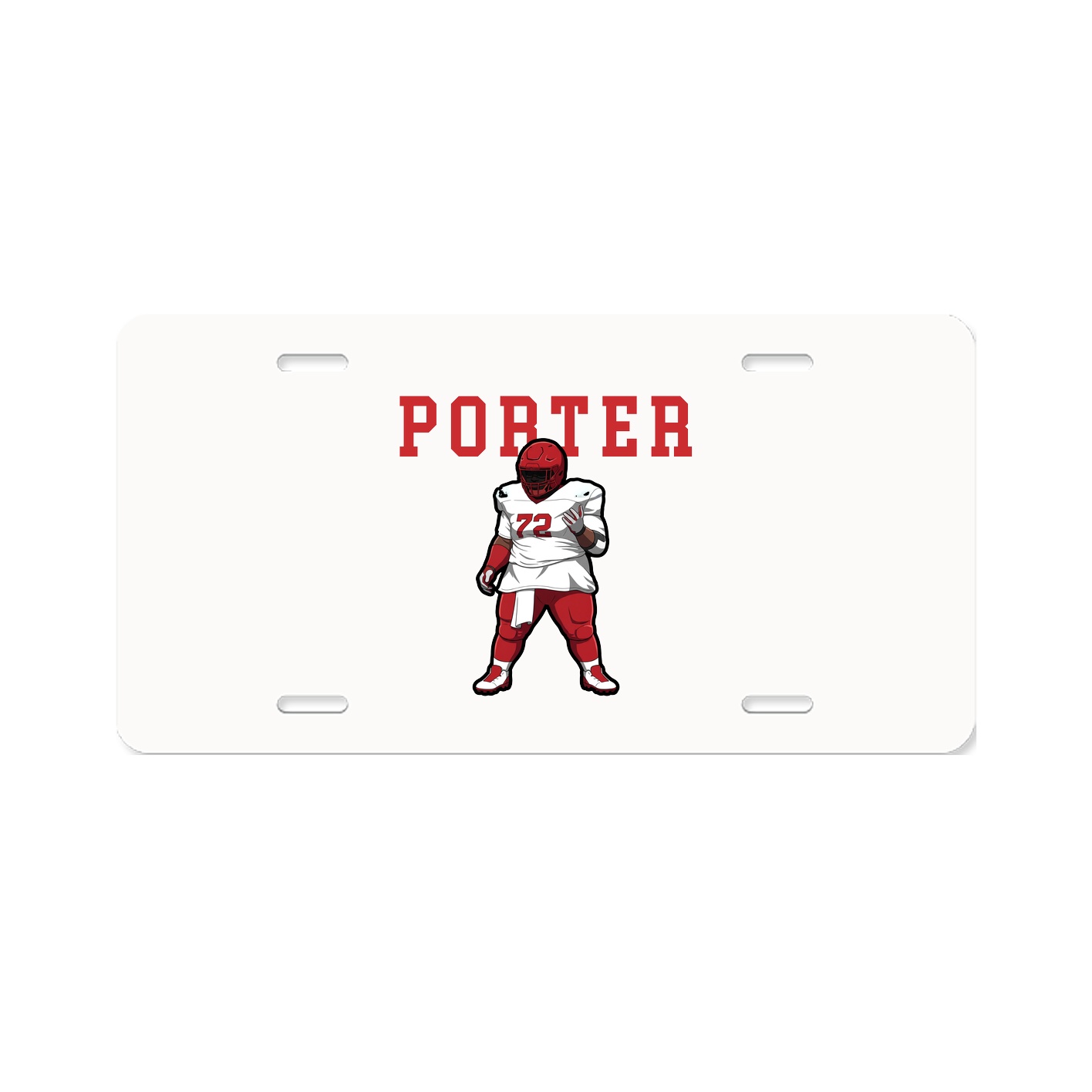 License Plate — Shirsey in Classic