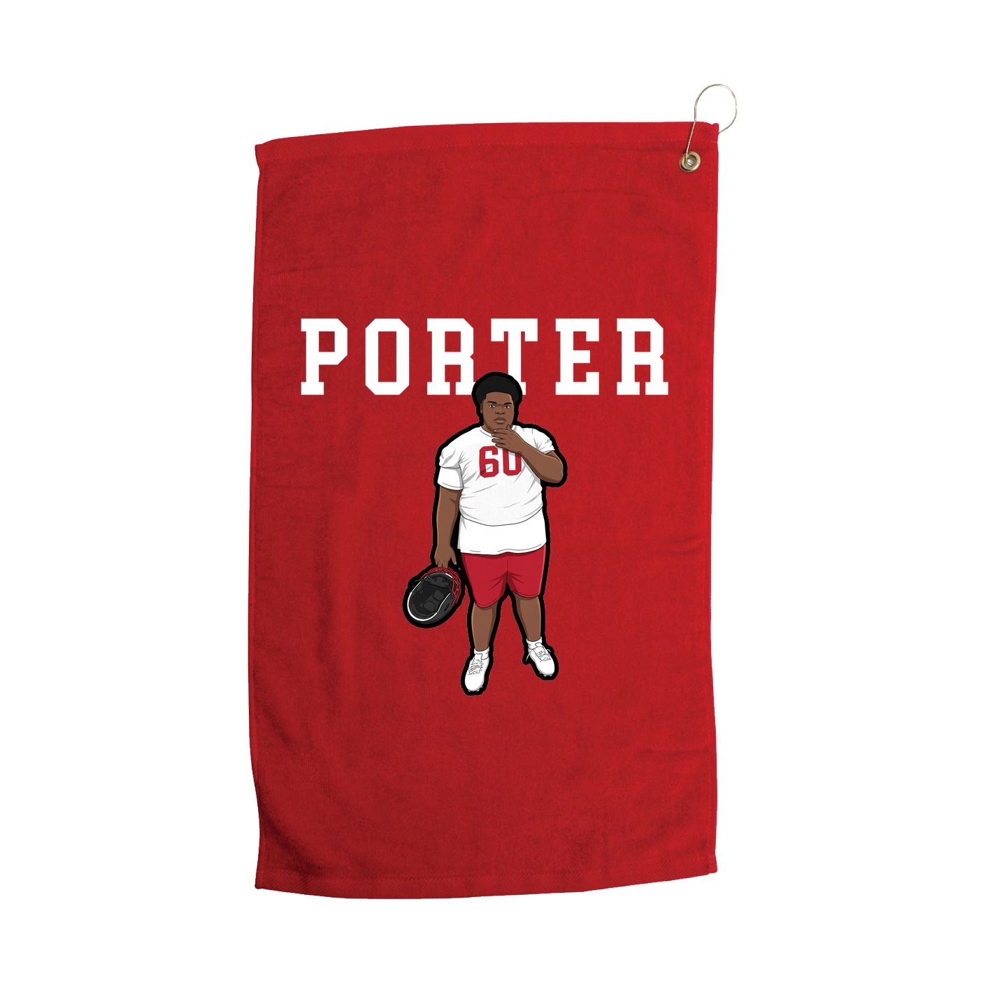 Golf Towel — Shirsey in Red