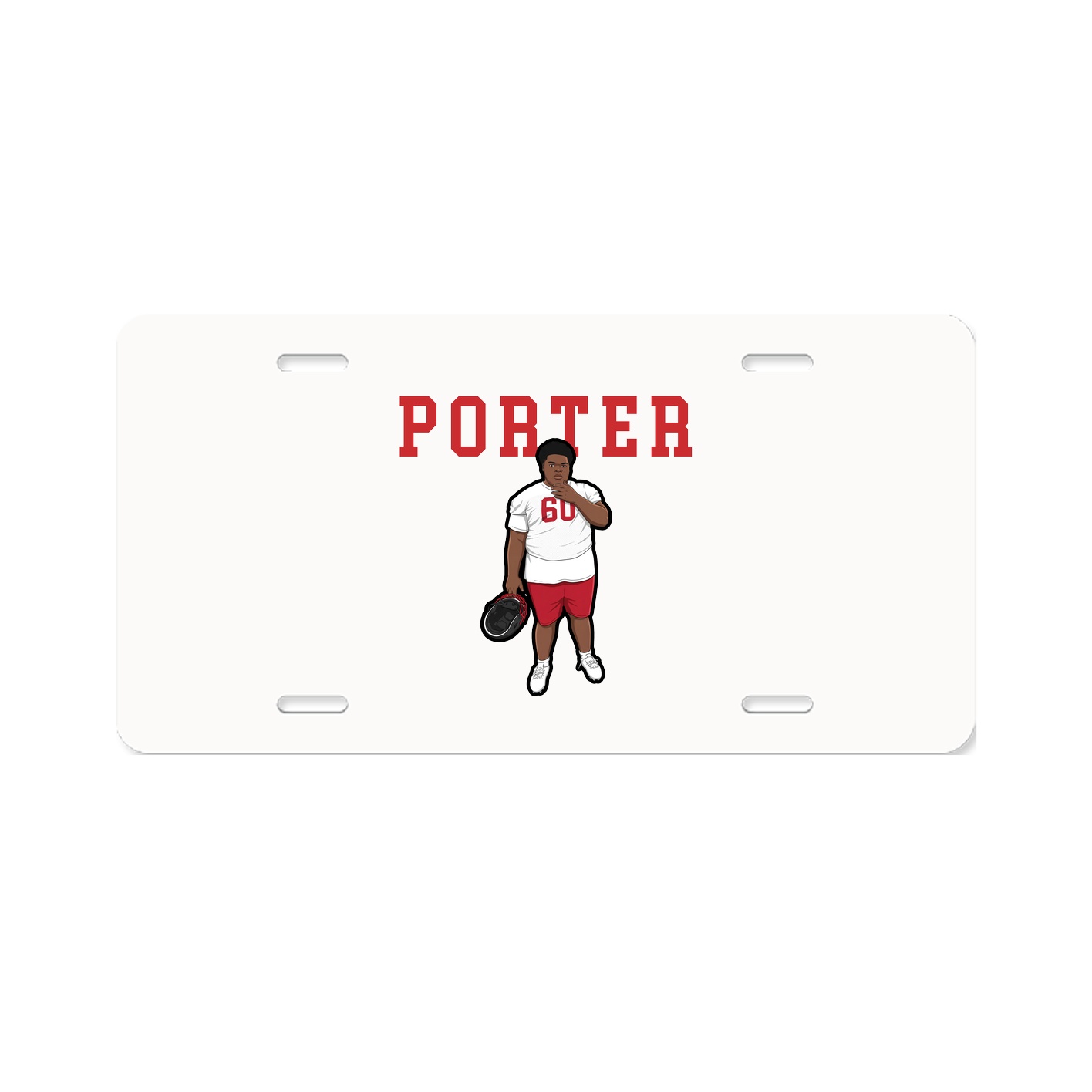 License Plate — Shirsey in Classic